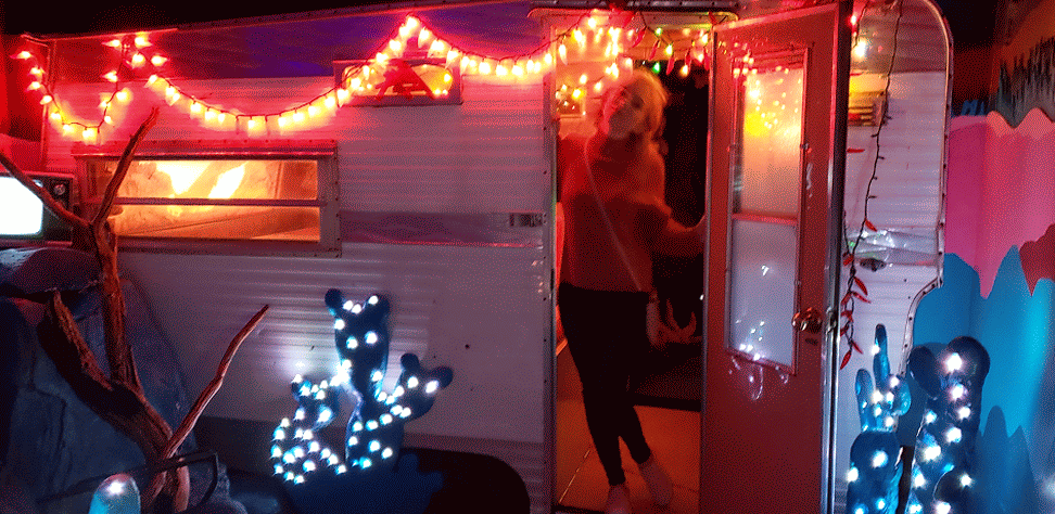 adjusting to life in a trailer