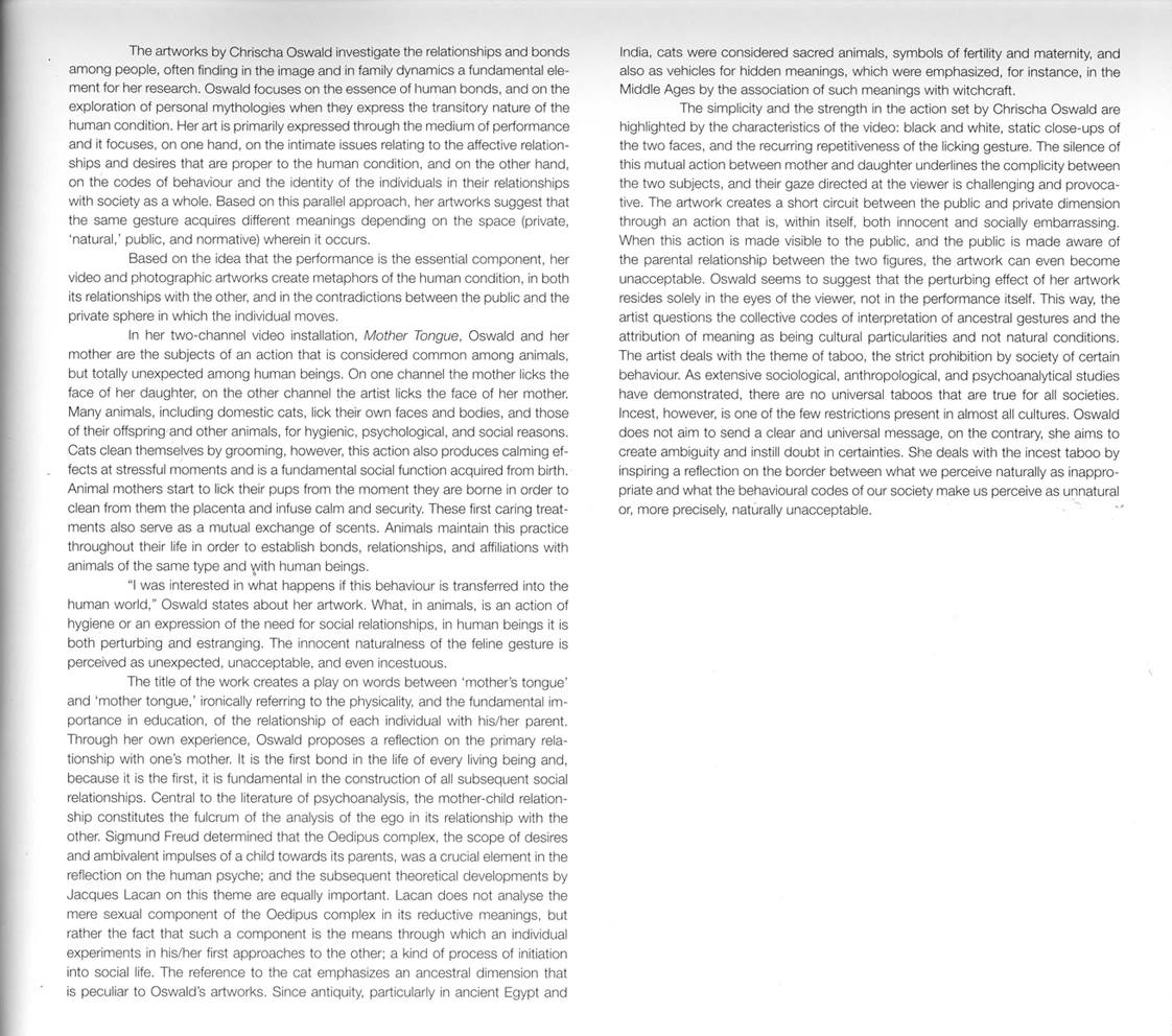 Essay about MOTHER TONGUE by Marisa Georgiou in Common Ground Journal