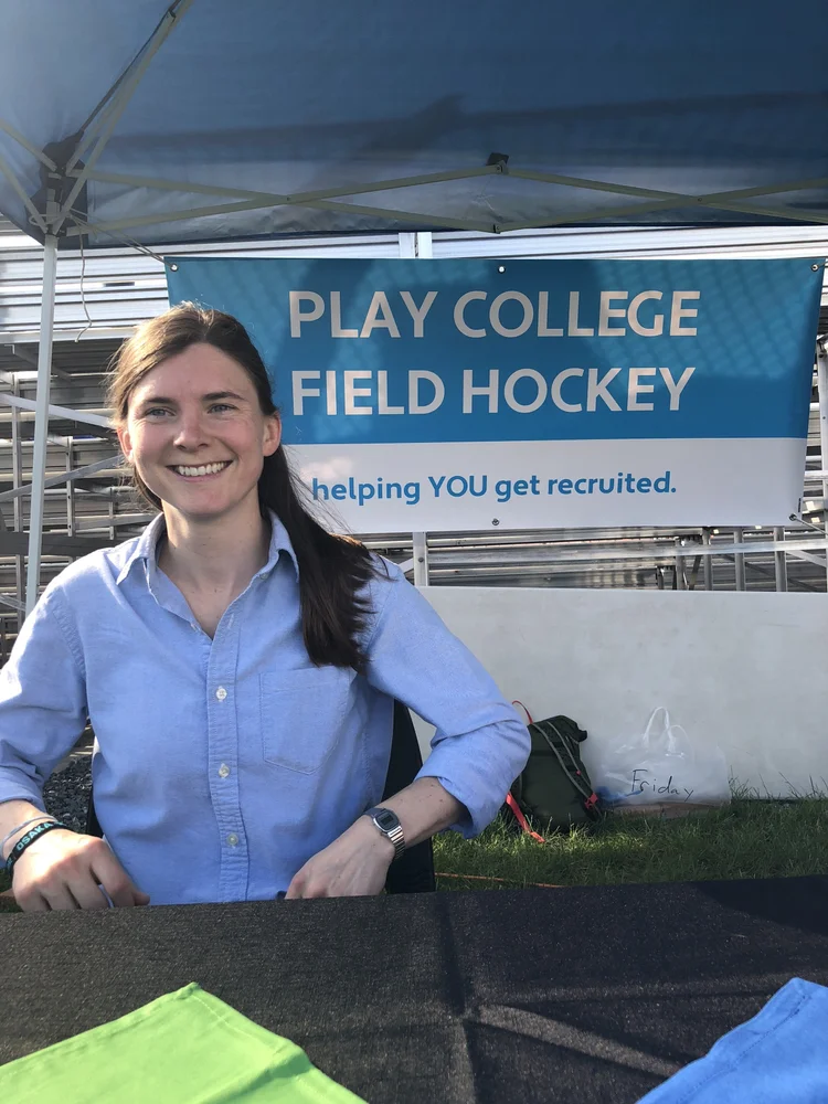 Phoebe at a PCFH recruiting event