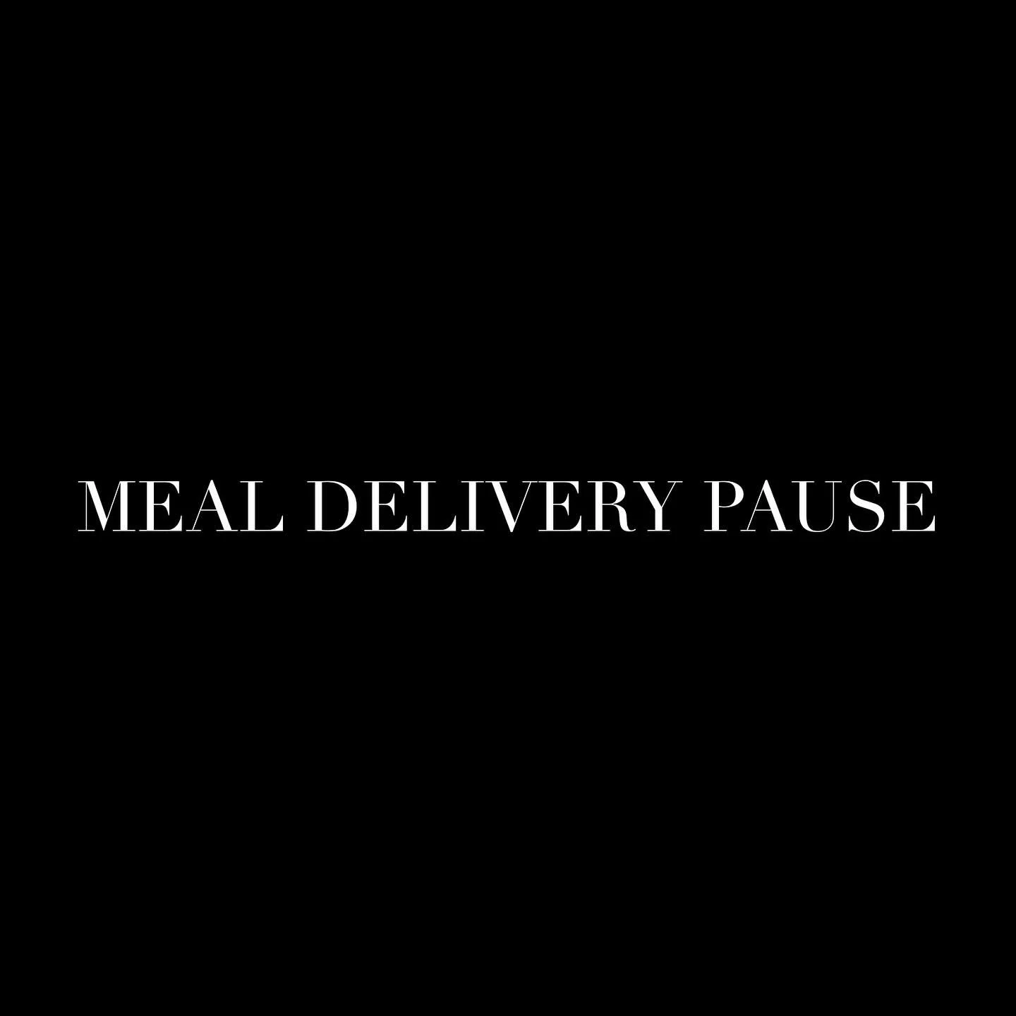 It&rsquo;s a great problem to have - we are super busy + heading out of town for fall break so meal deliveries will be paused for the next couple weeks. Check back on October 8th when we announce the menu that will be available for delivery October 1