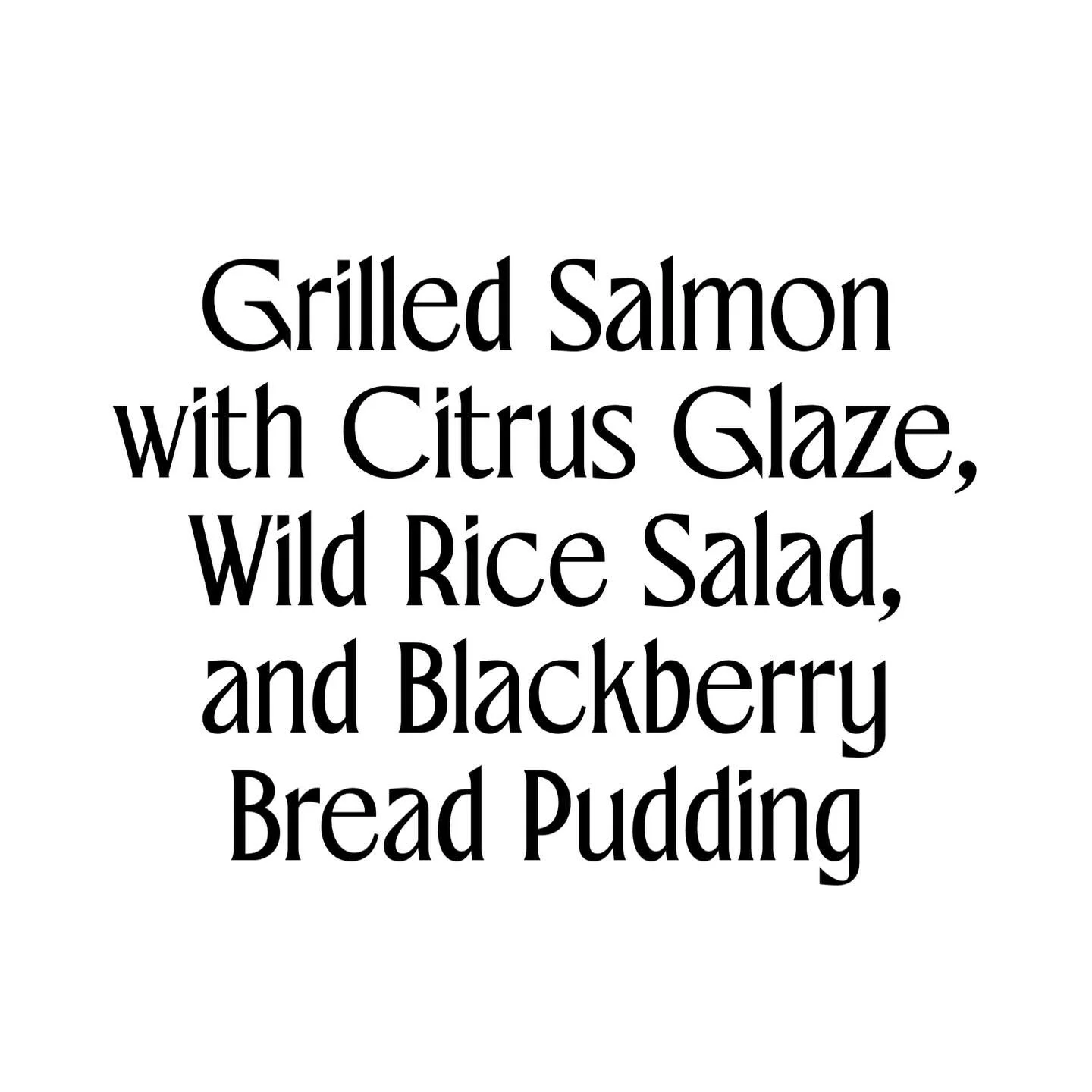 For our last week in the West, our regional theme menu will feature the Pacific Northwest🍊

We would love to have you join us March 23-27 for this fabulous seafood menu. There is an upcharge for this week, delivery is $68 and pickup is $58. All meal