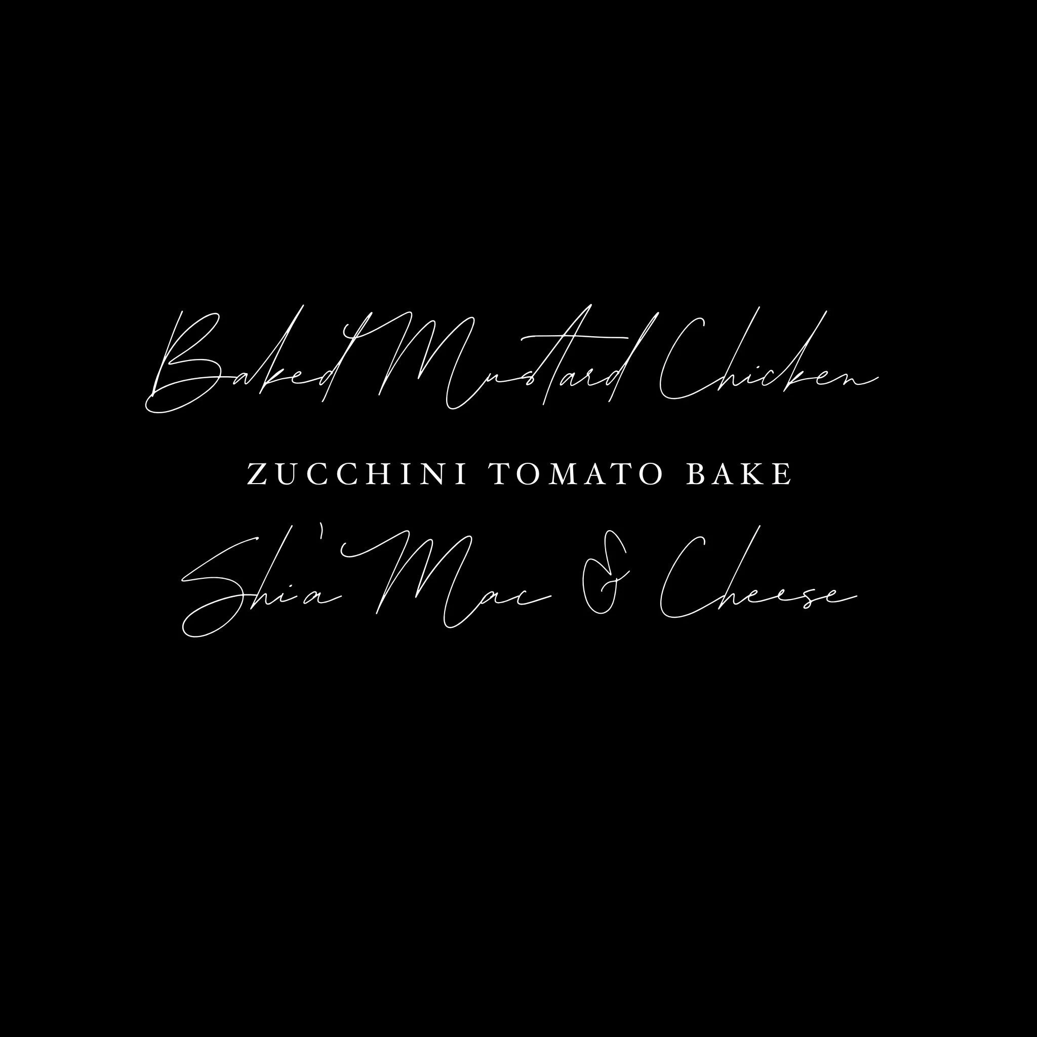 Do you love Shi&rsquo;s Mac &amp; Cheese as much as we do?? Enjoy some next week with this menu! August 3-7 is now available to order!

Info@tablefor2catering.com
Delivery $60
Pickup $50
Add a casserole for $45