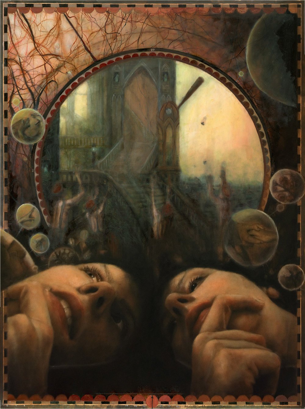 This Way, oil on panel, 24'' x 18'', 2008
