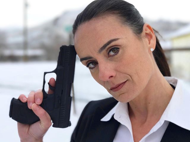 Out of all of the characters in @thebackpages.tv Agent Reed is probably the last one you would want to cross. Find out why by watching the incredible @thravescarla in Season 1: Episode 3 &ldquo;To Belong&rdquo; for free on TUBItv! LINK IN BIO!🔫💃🏻