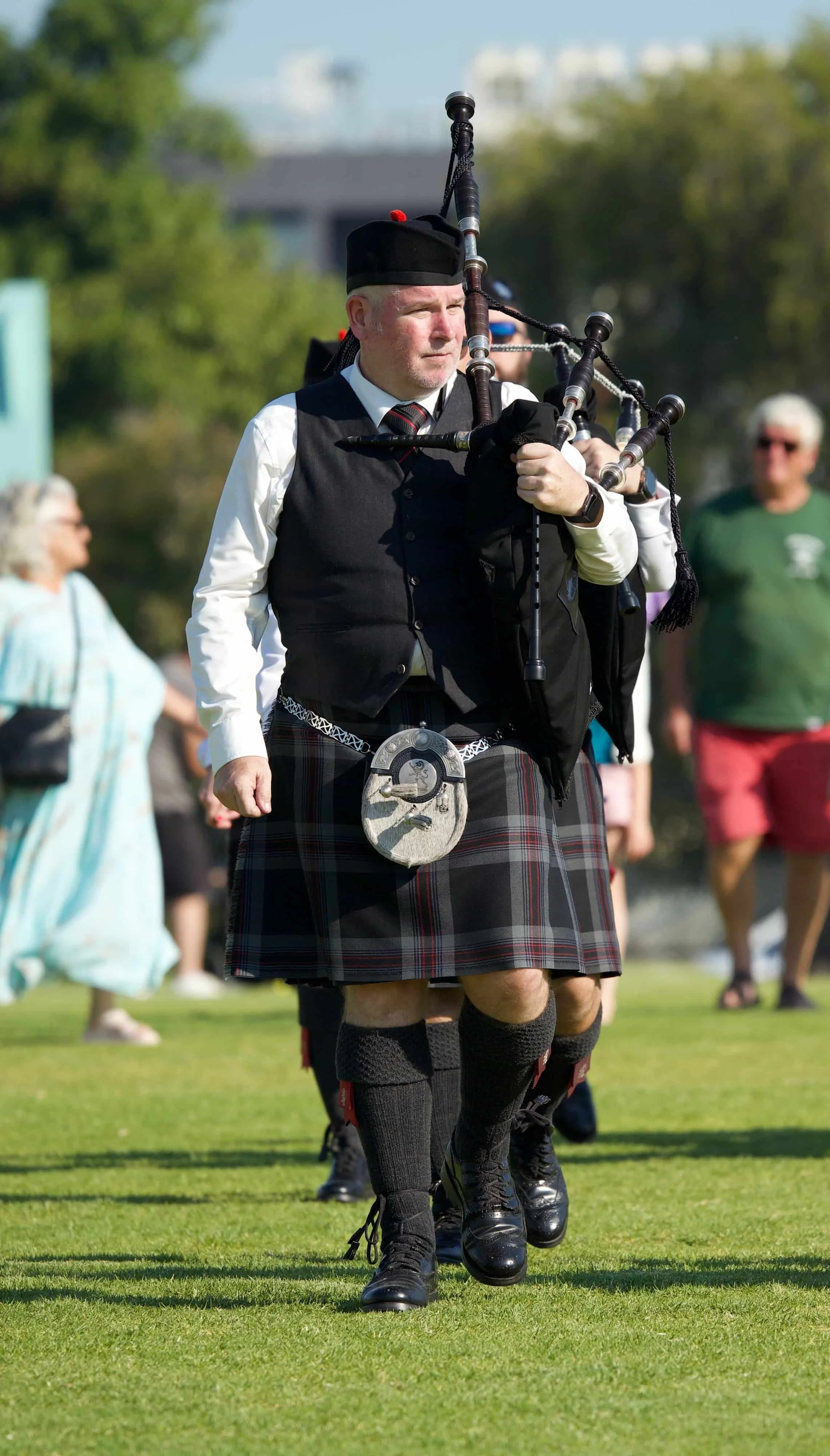 Pipe Major James Cowie of Perth Metro Pipe Band Bagpipe Teacher