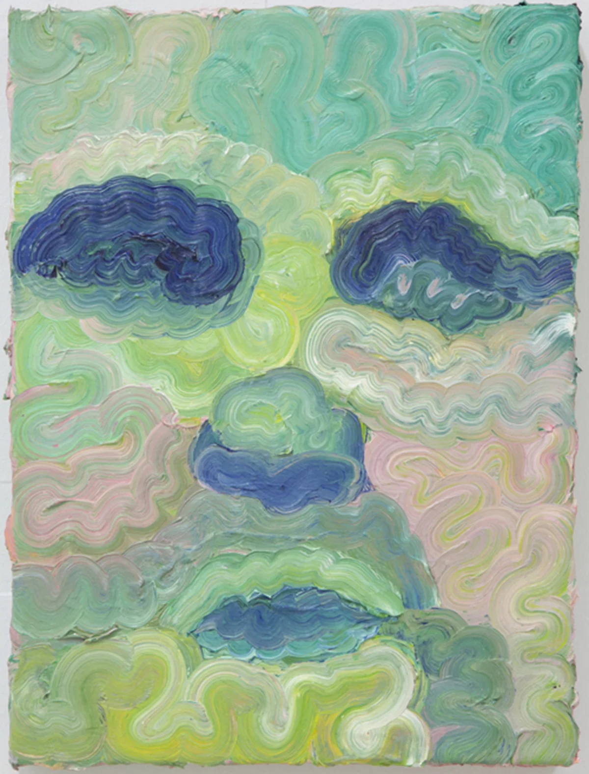 Untitled , 2015 Oil paint, 12"x16"