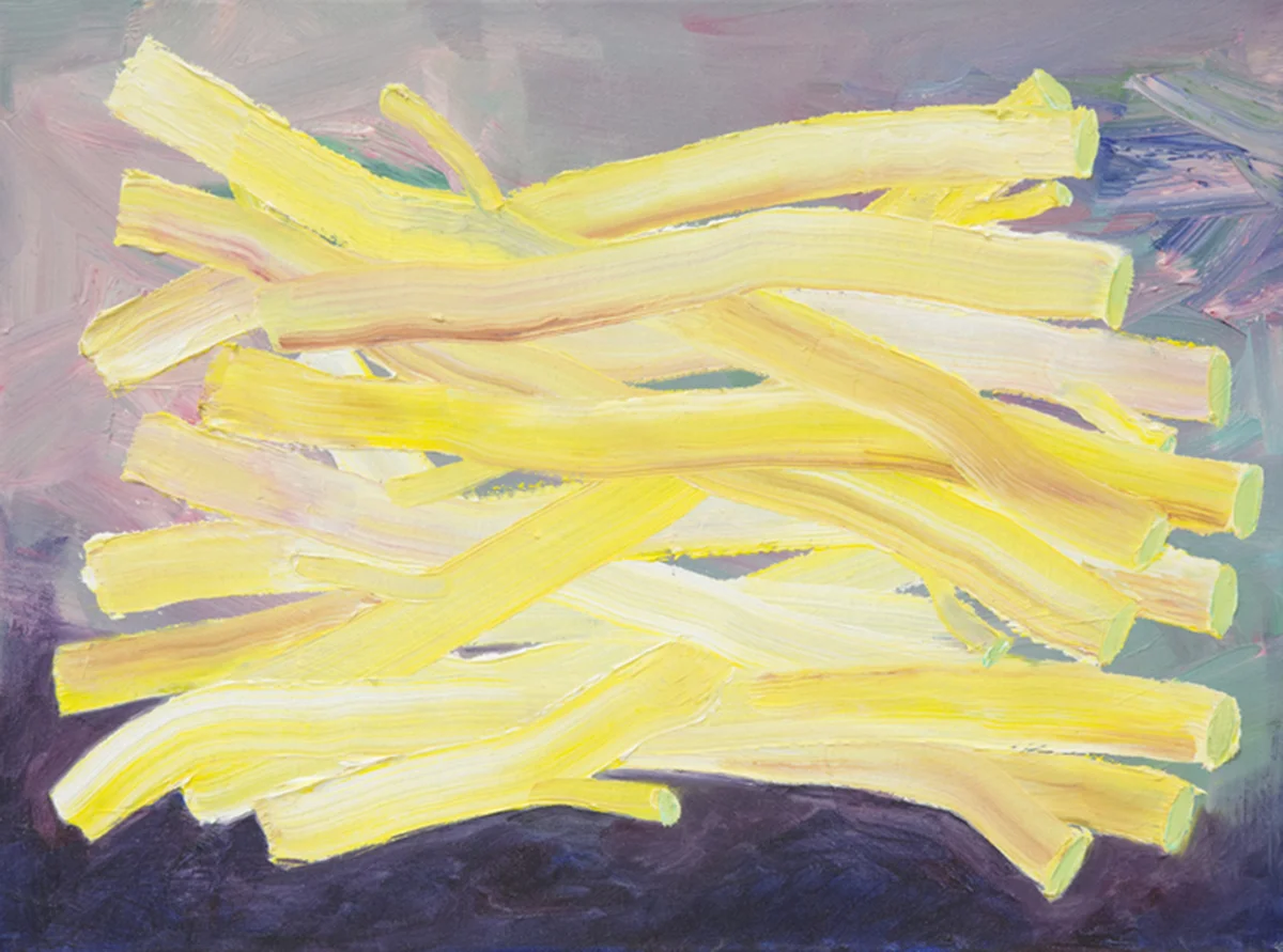 Stack 2, 2015 Oil paint on canvas, 16"x12"
