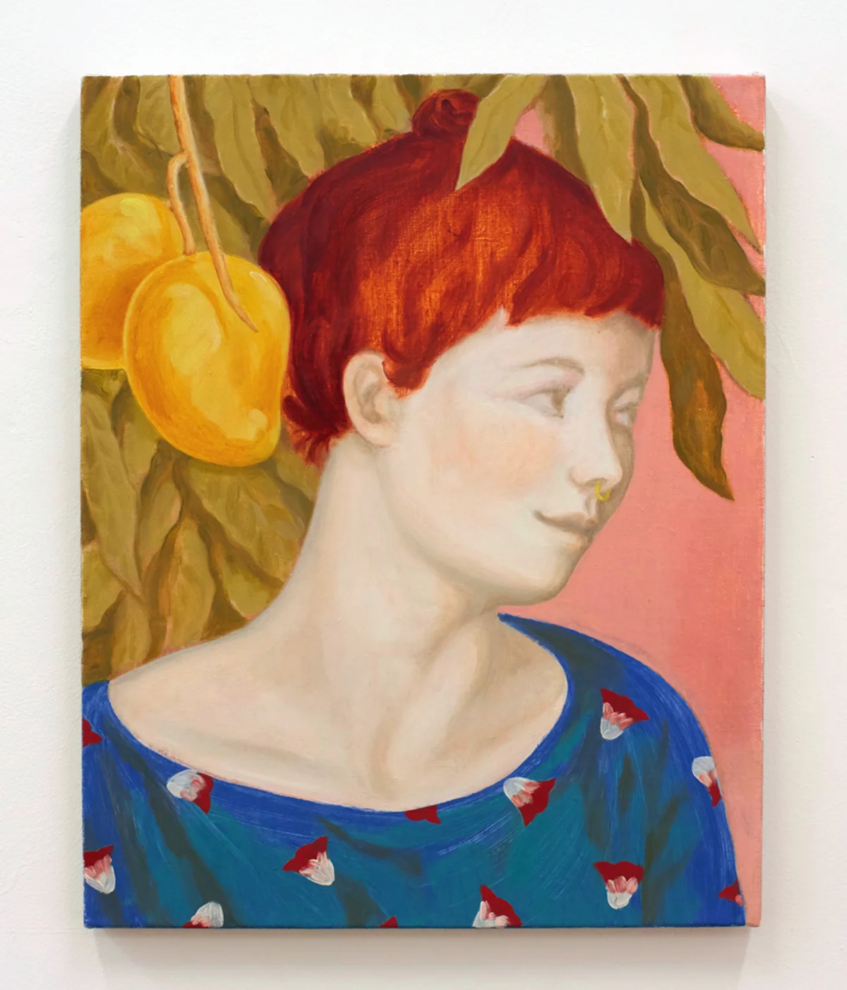 Turpentine and hilltop , 2015 Oil on canvas, 51 x 40.5 cm