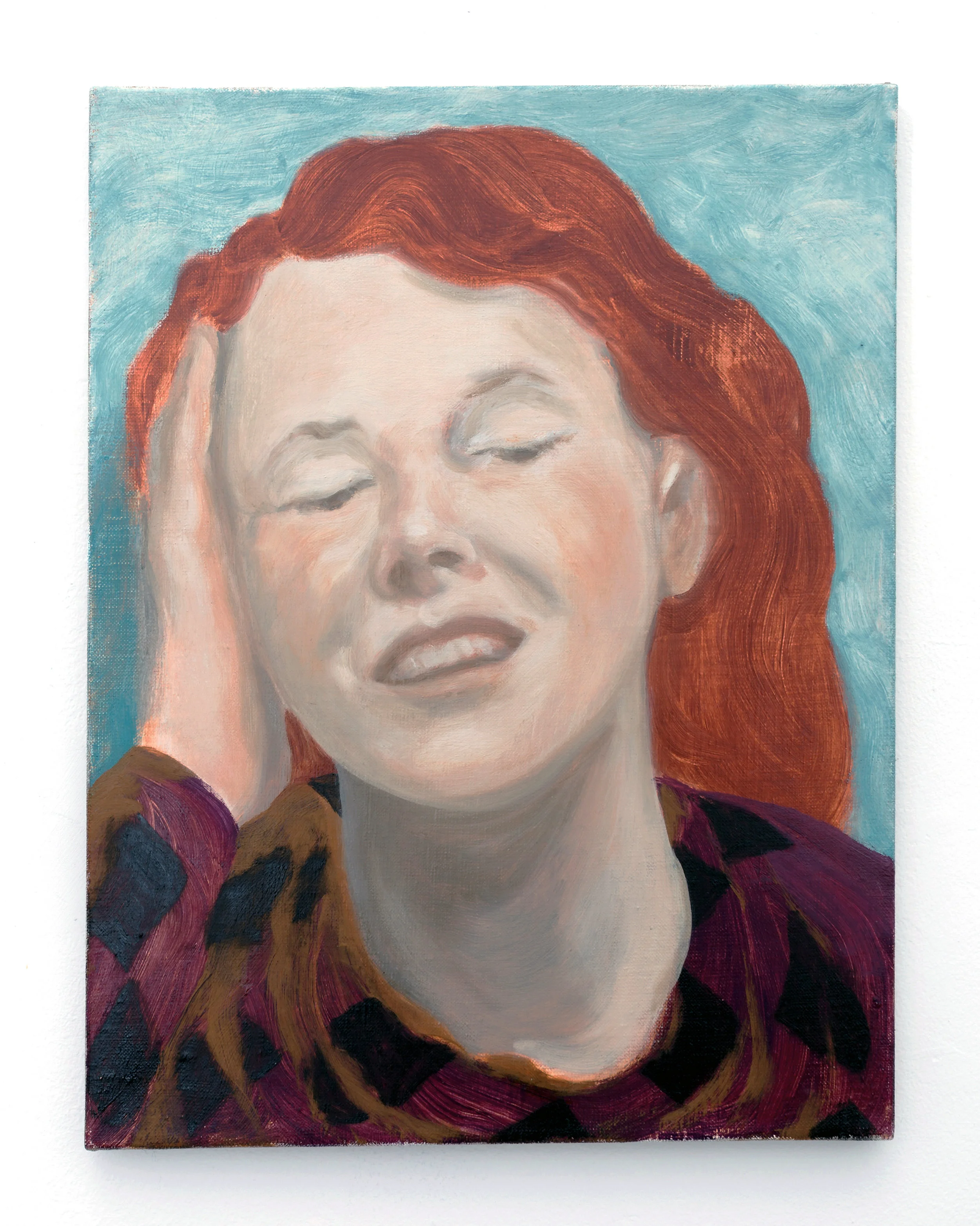 In the sun, 2018 Oil on linen 45cm x 35 cm