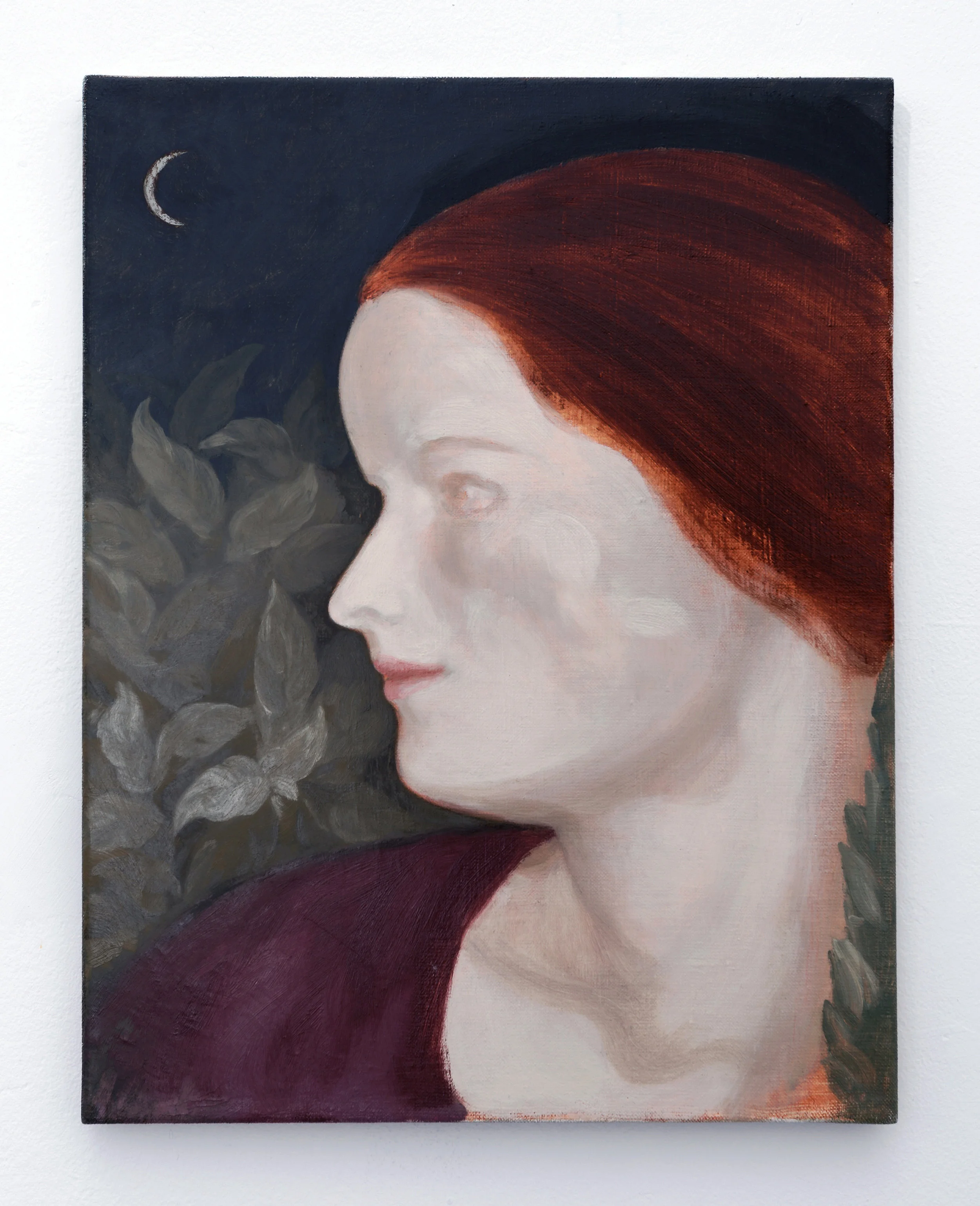 Night at Persepolis, 2018 Oil on linen, 45.5cm x 35.5cm