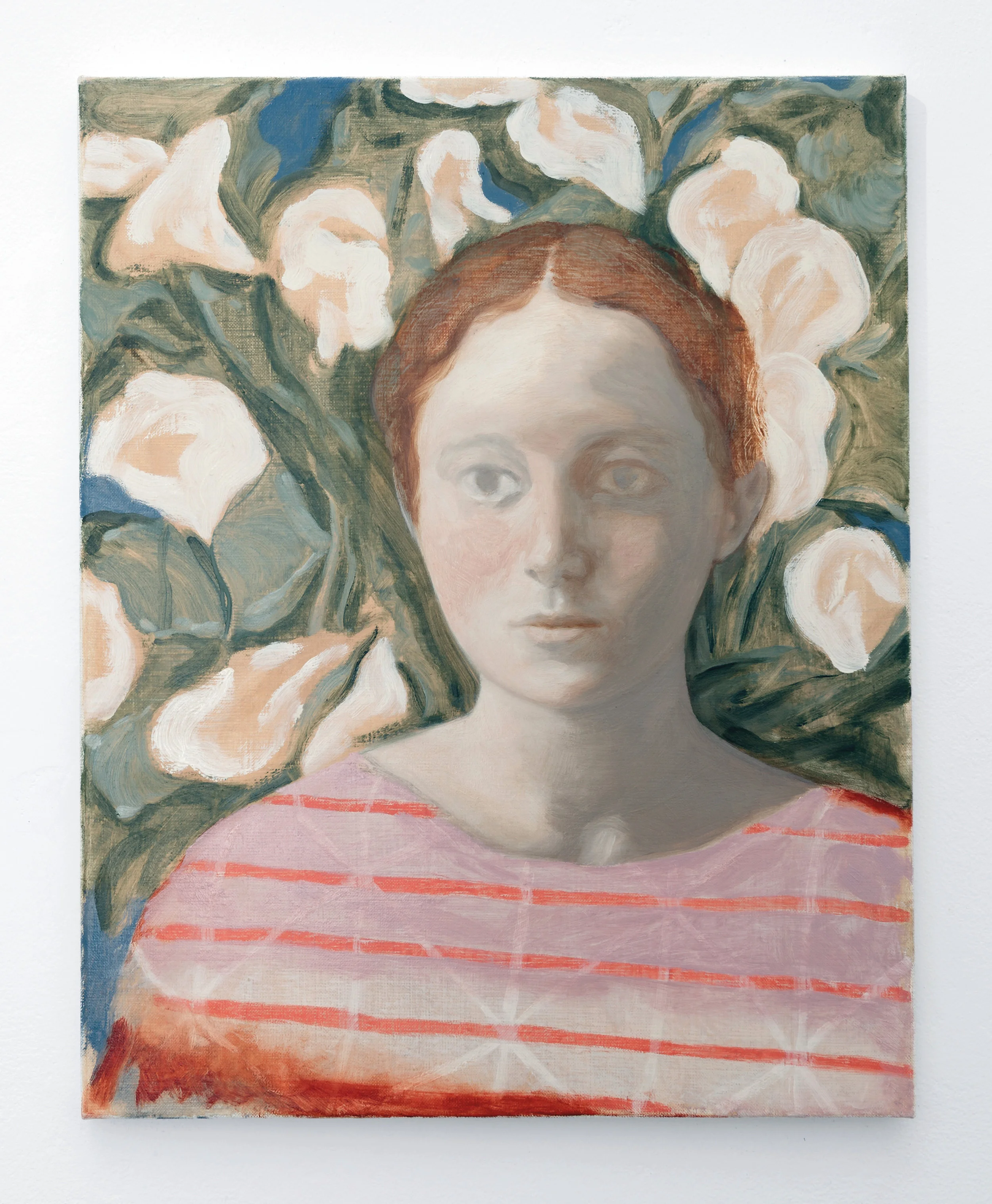 Calla lilies , 2018 Oil on linen, 50.5cm x 40cm