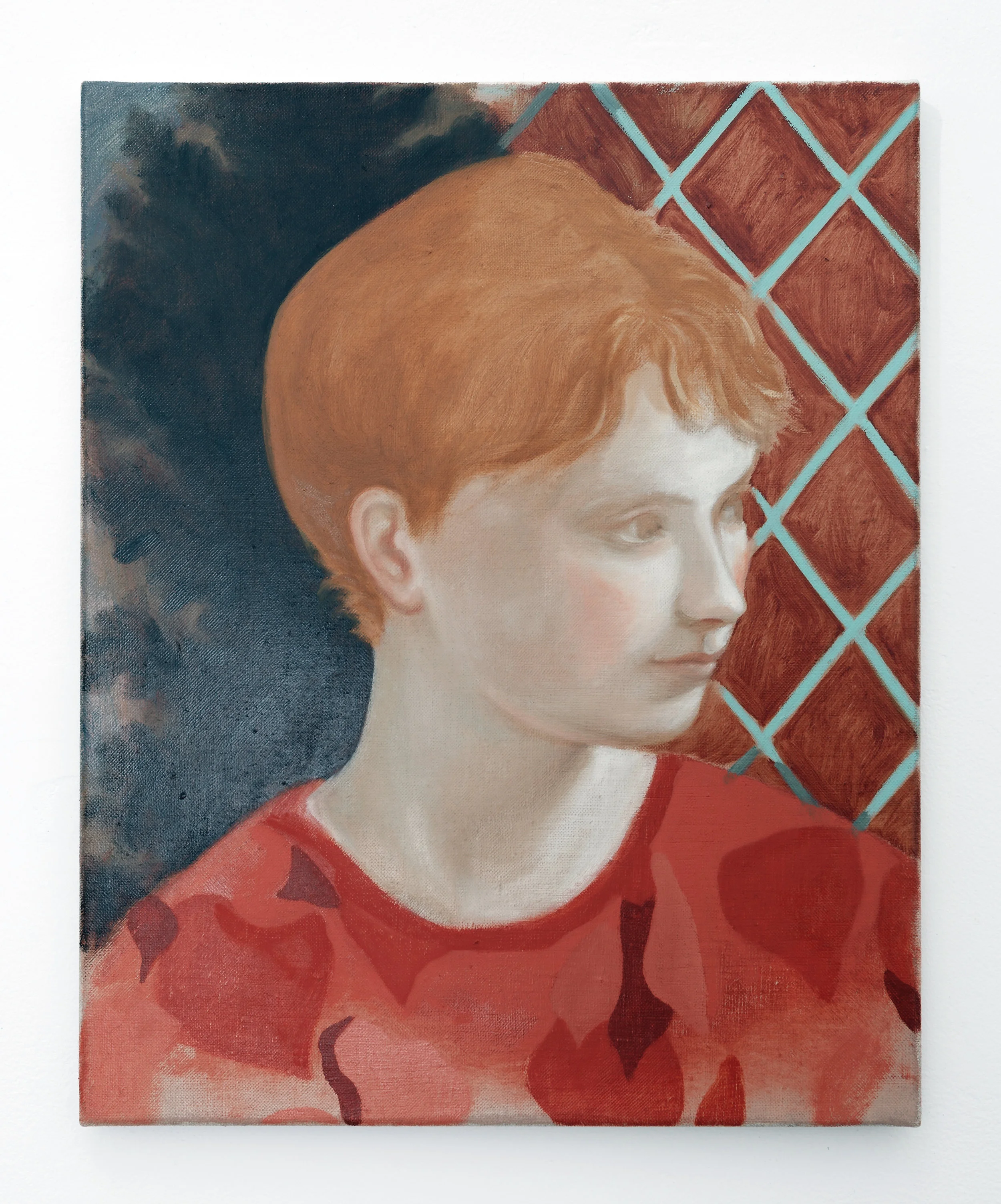 The Venetian , 2018 Oil on linen 50.5cm x 40cm
