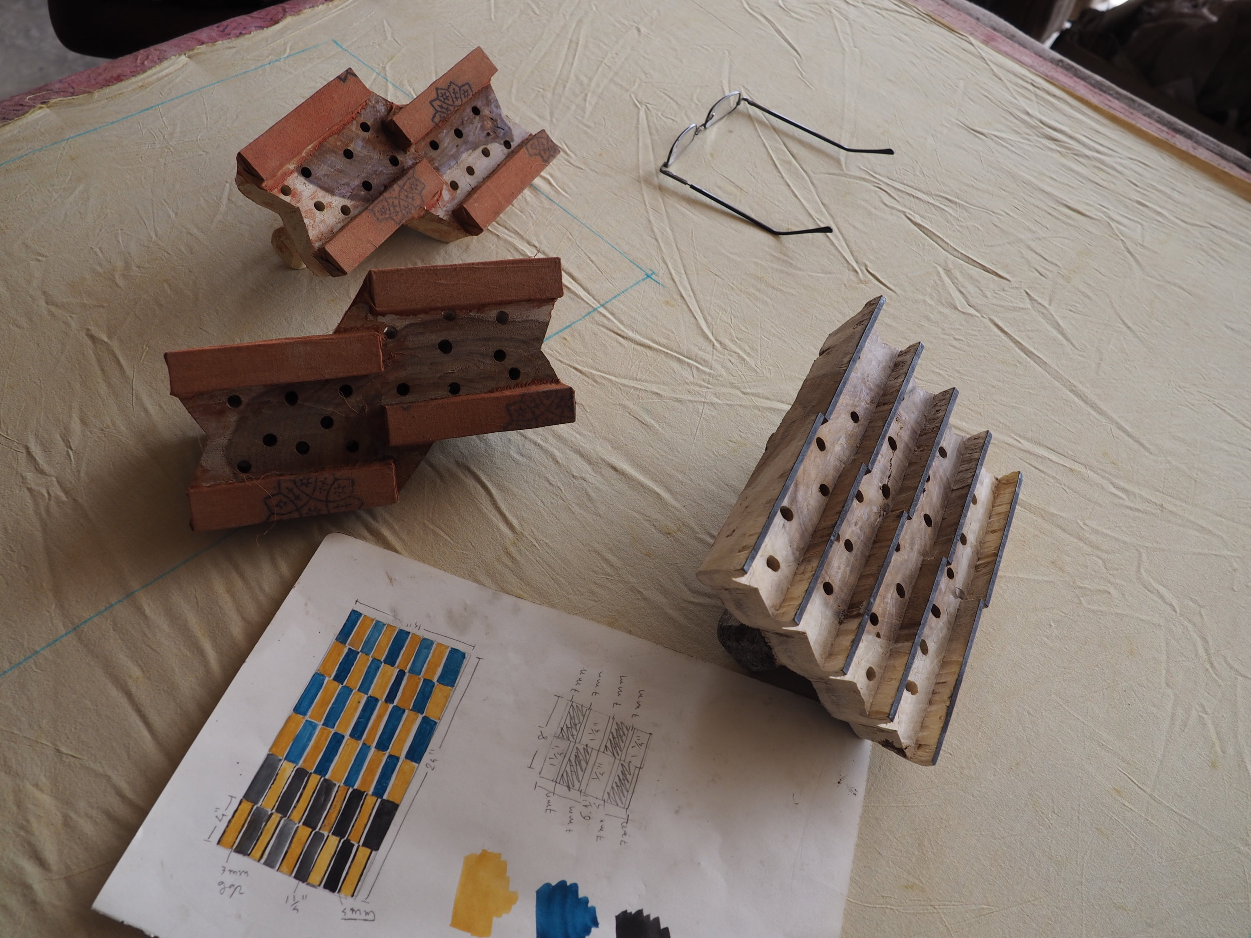 Mara Vera printing blocks