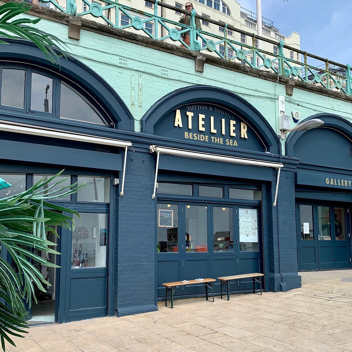 Atelier Beside The sea gallery and workshops exterior in Brighton