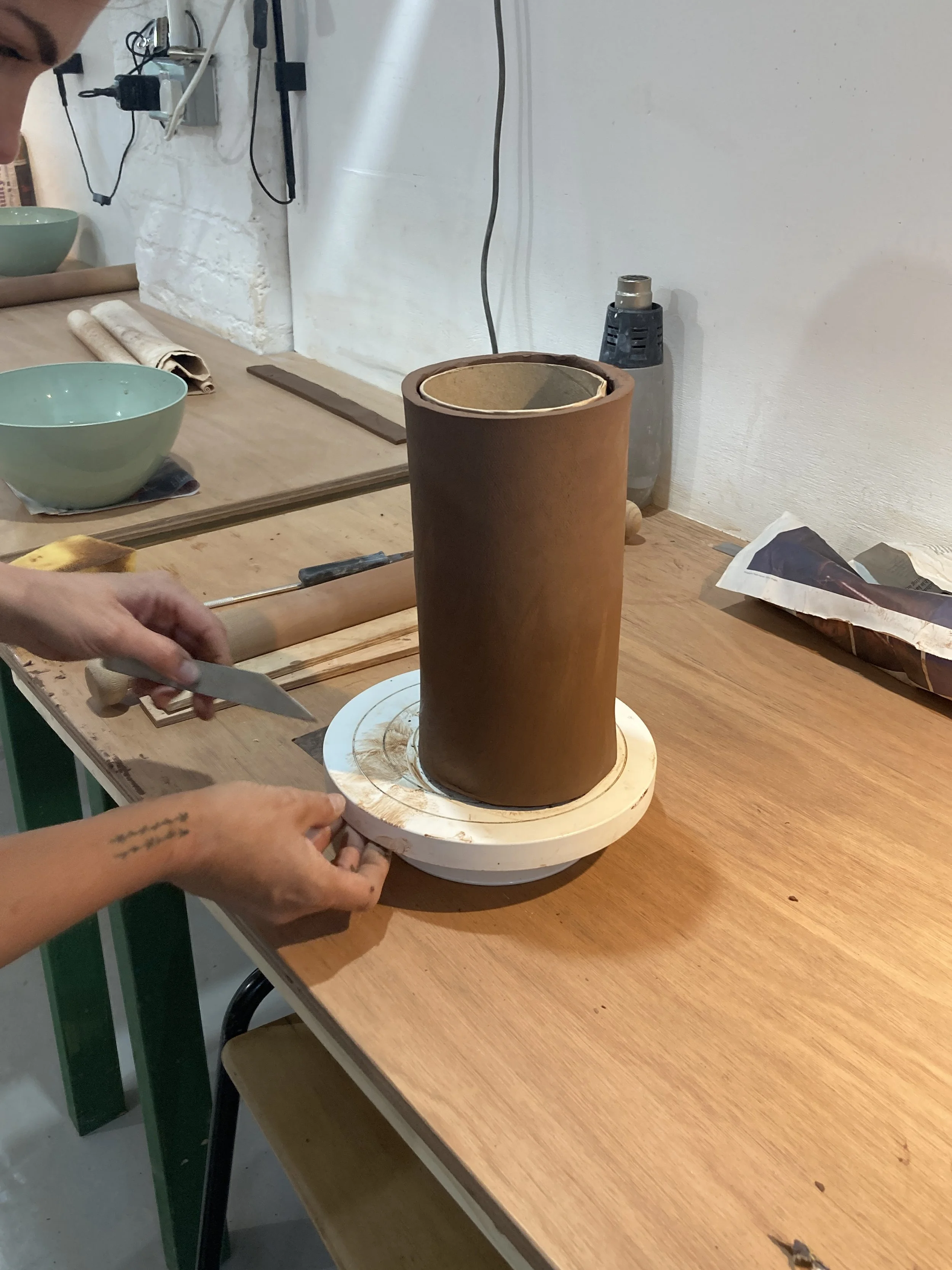 Ceramic workshop Brighton, pottery class, pottery workshop, Jug Workshop