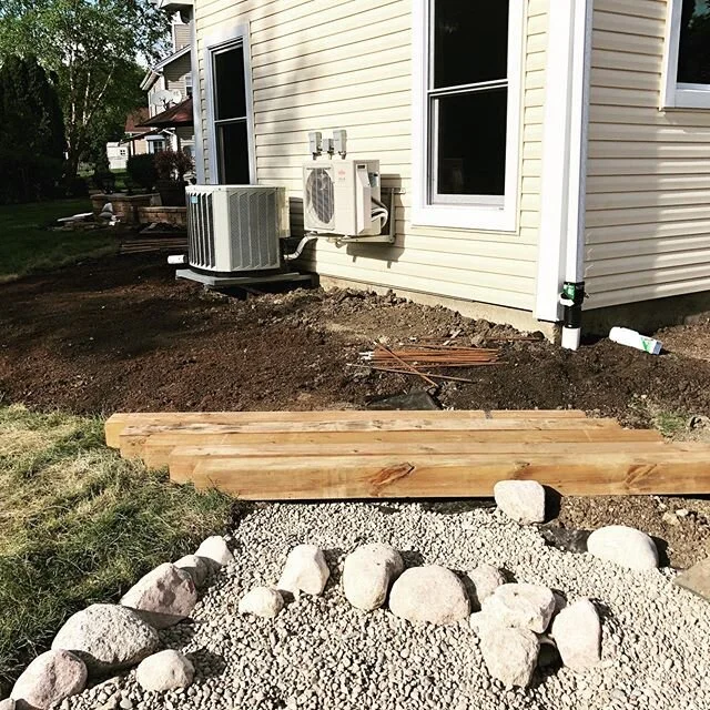 Progress Pictures! #innstudiollc #innlandscape