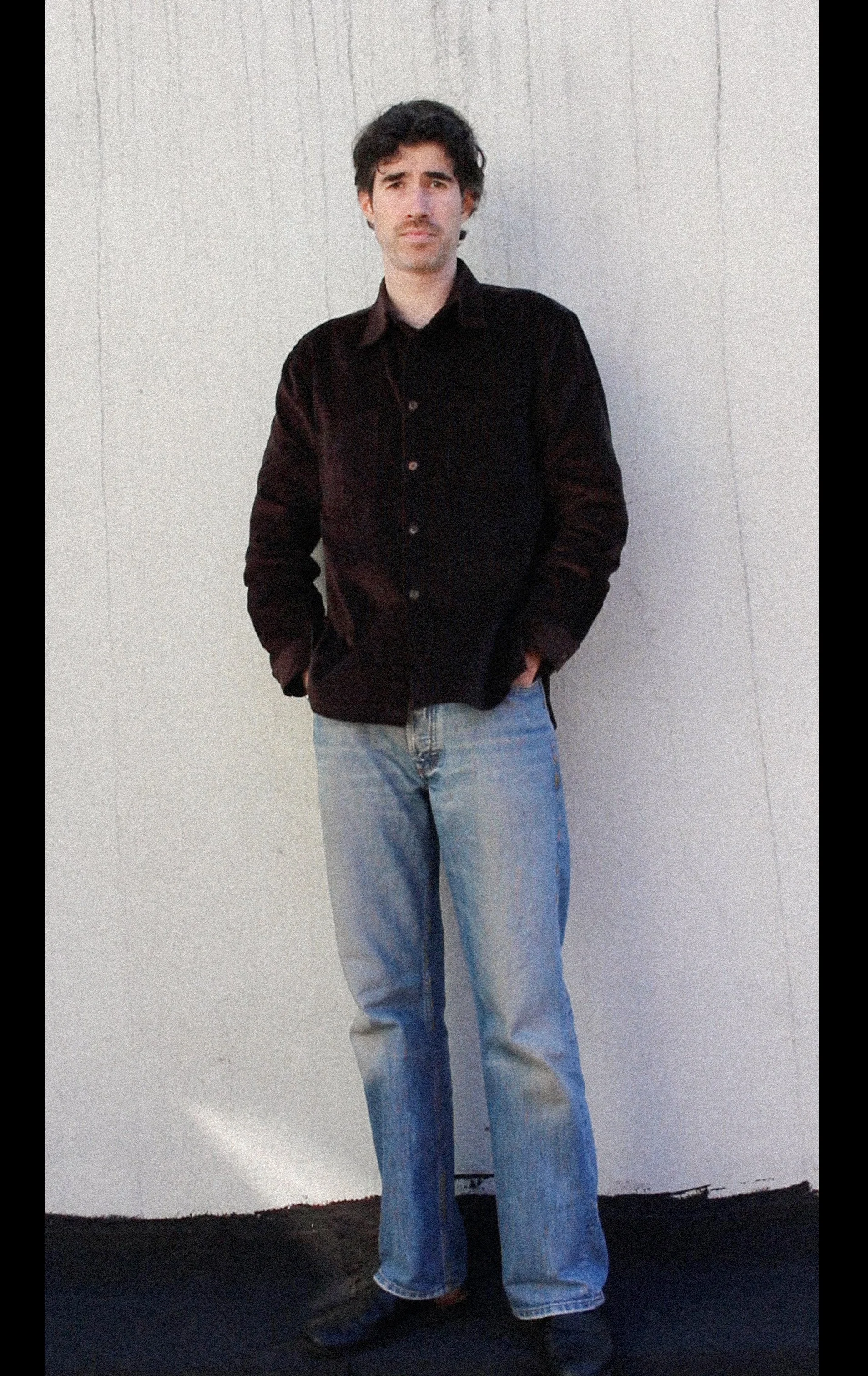 Grove Shirt in Coffee Black English Corduroy | Size XS-2X
