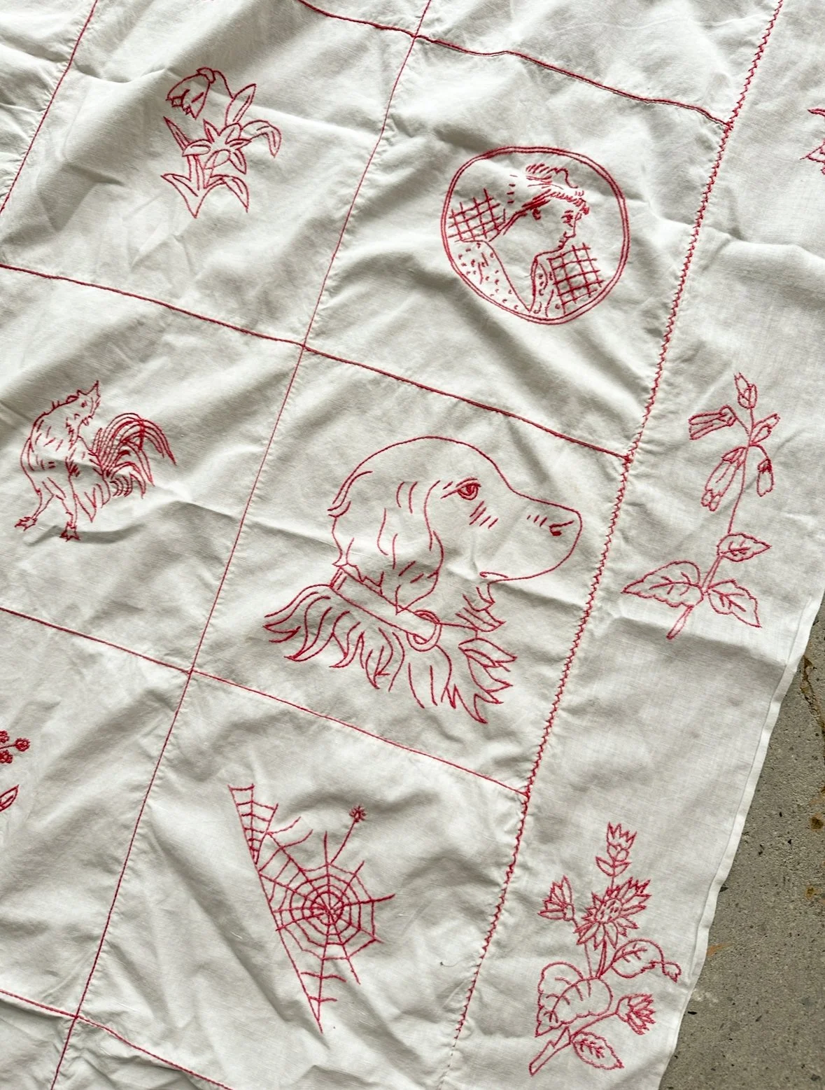 WS01 | Redwork Embroidery