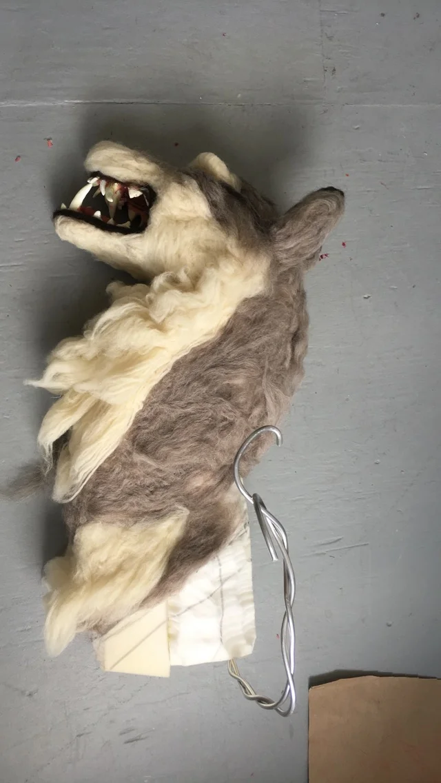 Fur application begins...