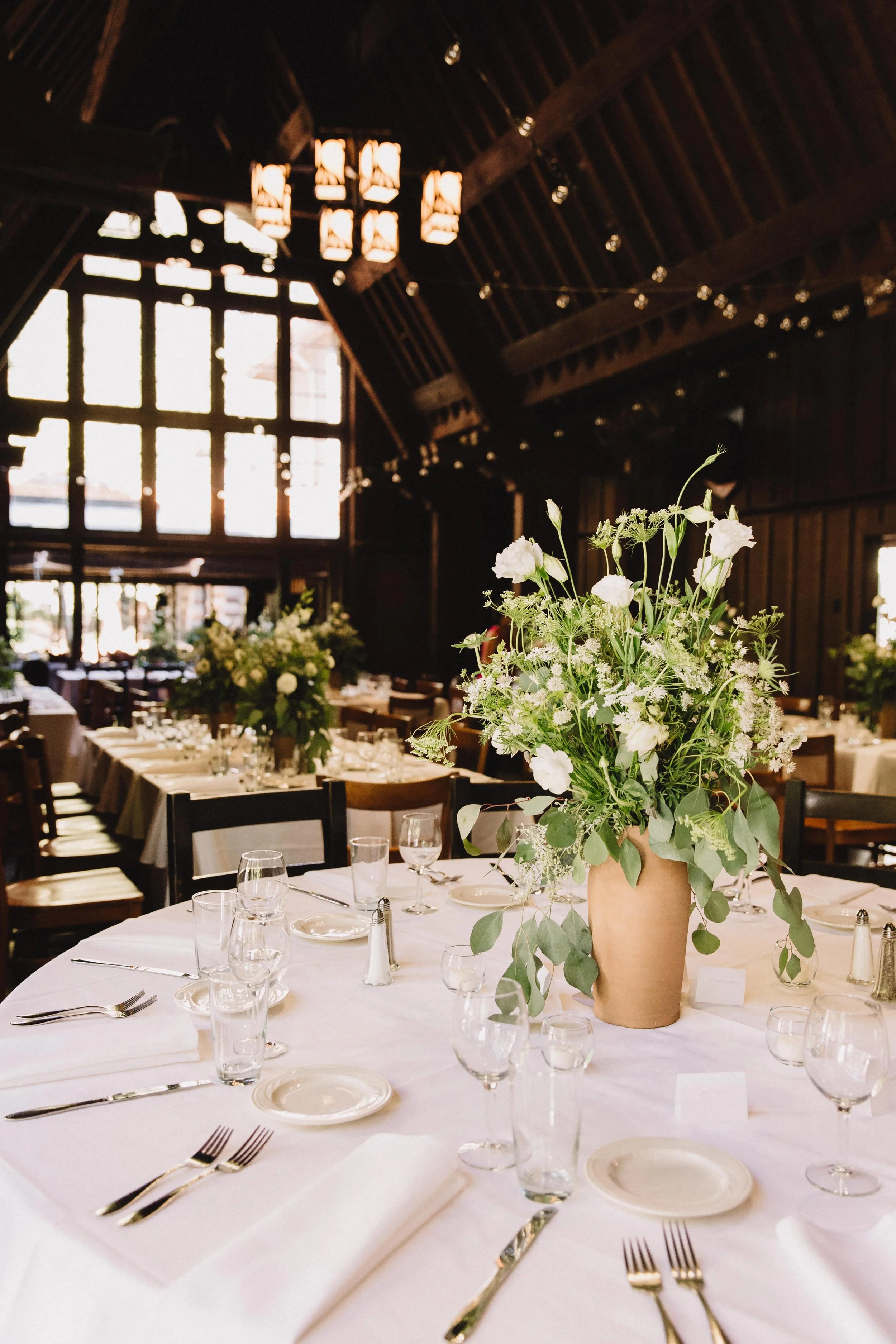 A series of vases were created for my brother's wedding. Photo by Andria Lo.