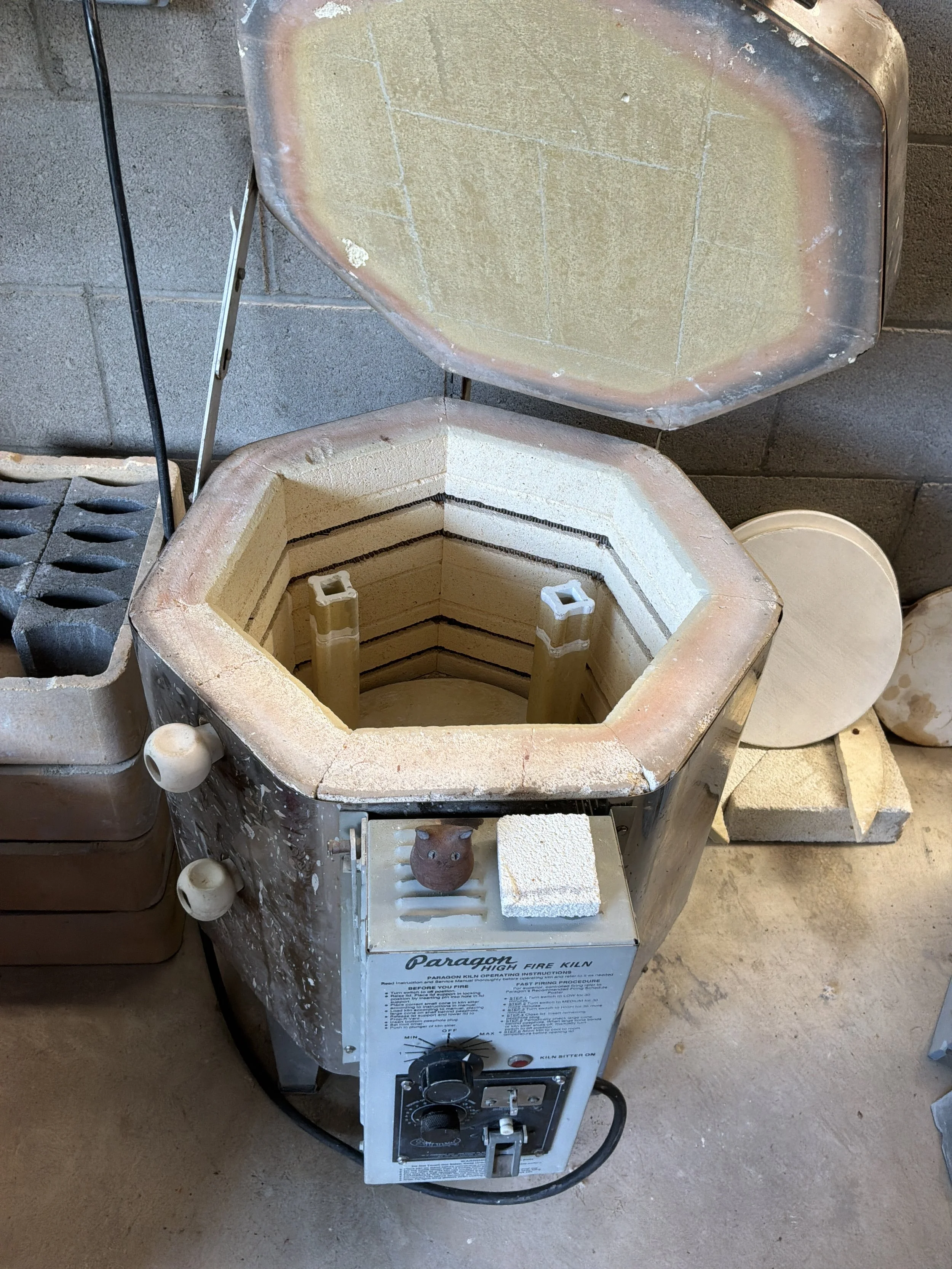 Small Electric Kiln Firing