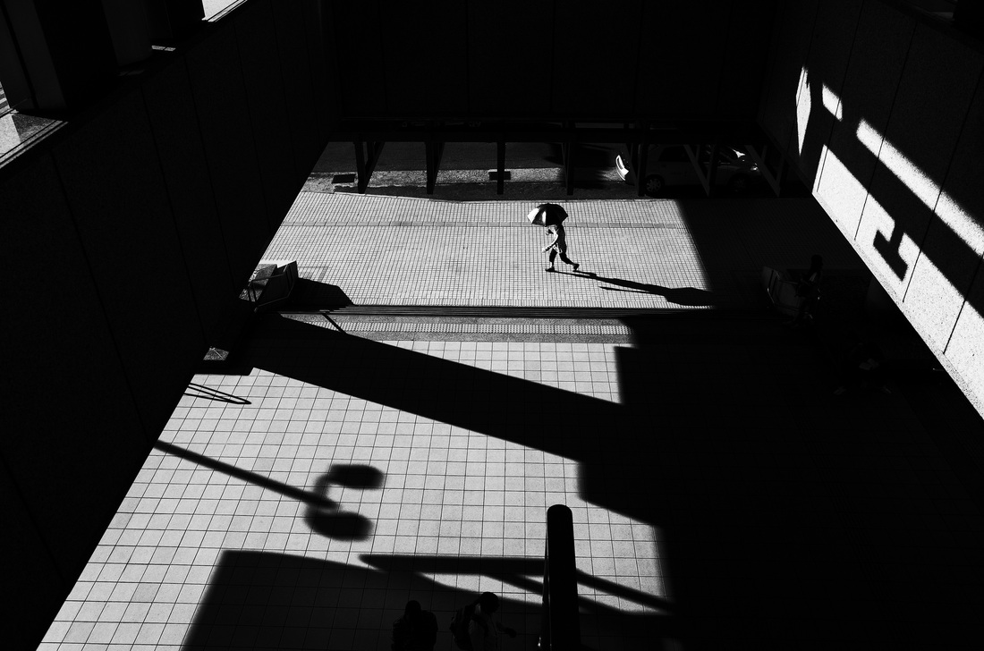Street Snap--B&W Eye