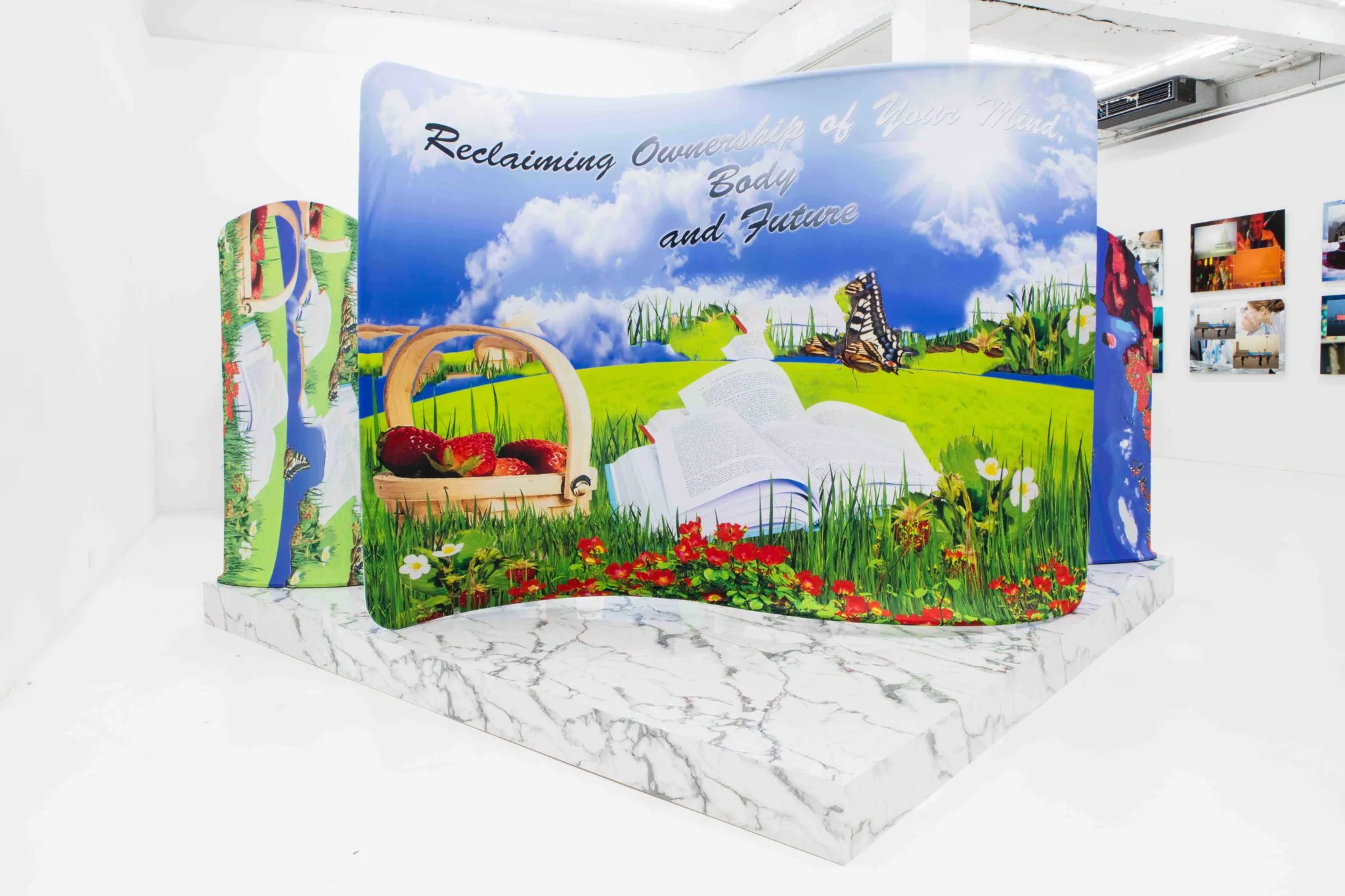 © MIAO YING Contant Aware installaiton view 2016.Courtesy of MadeIn-Gallery