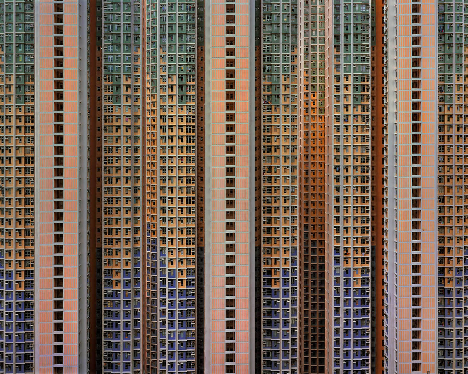 'Architecture of Density #91", Hong Kong 2006, 40 x 52" Edition 9 of 9 (Blue Lotus Gallery)