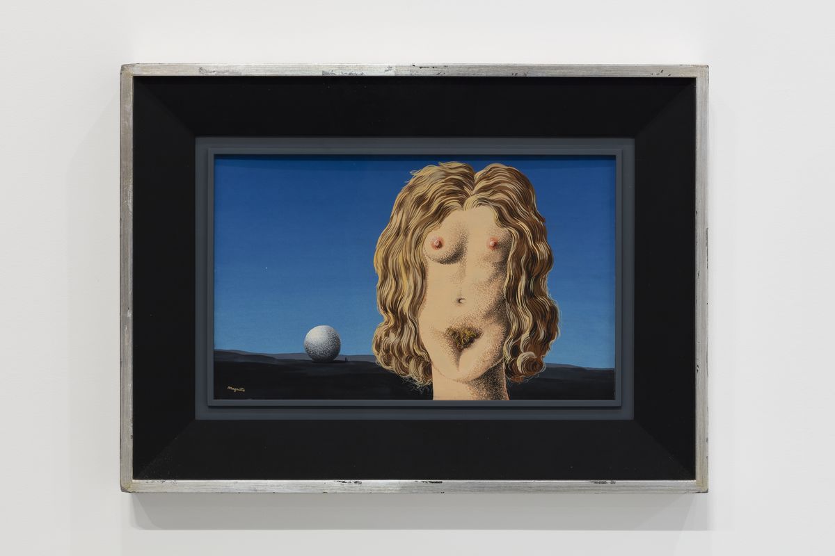René Magritte - The Rape - 1942 - Gouache on paper - 30.3 x 49 cm / 11 7/8 x 19 1/4 in