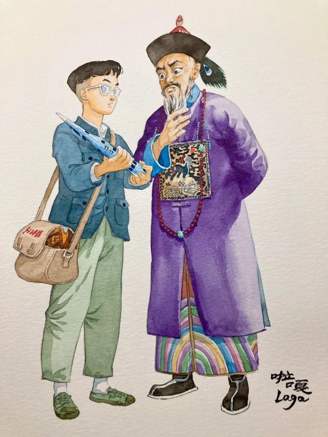 “这个肯定够的着！”_1_Laga 张啦嘎_from rednote web.jpg