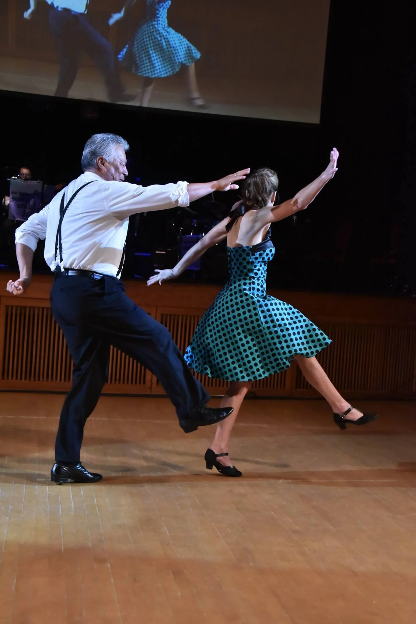    SwingShift and the Stars    Photography by John L. Russell, Great Lakes Images — with  Mel Kiogima ,  Marilyn Taylor ,  22 2 NONE  and  EXIT Realty Paramount  at  City Opera House . 