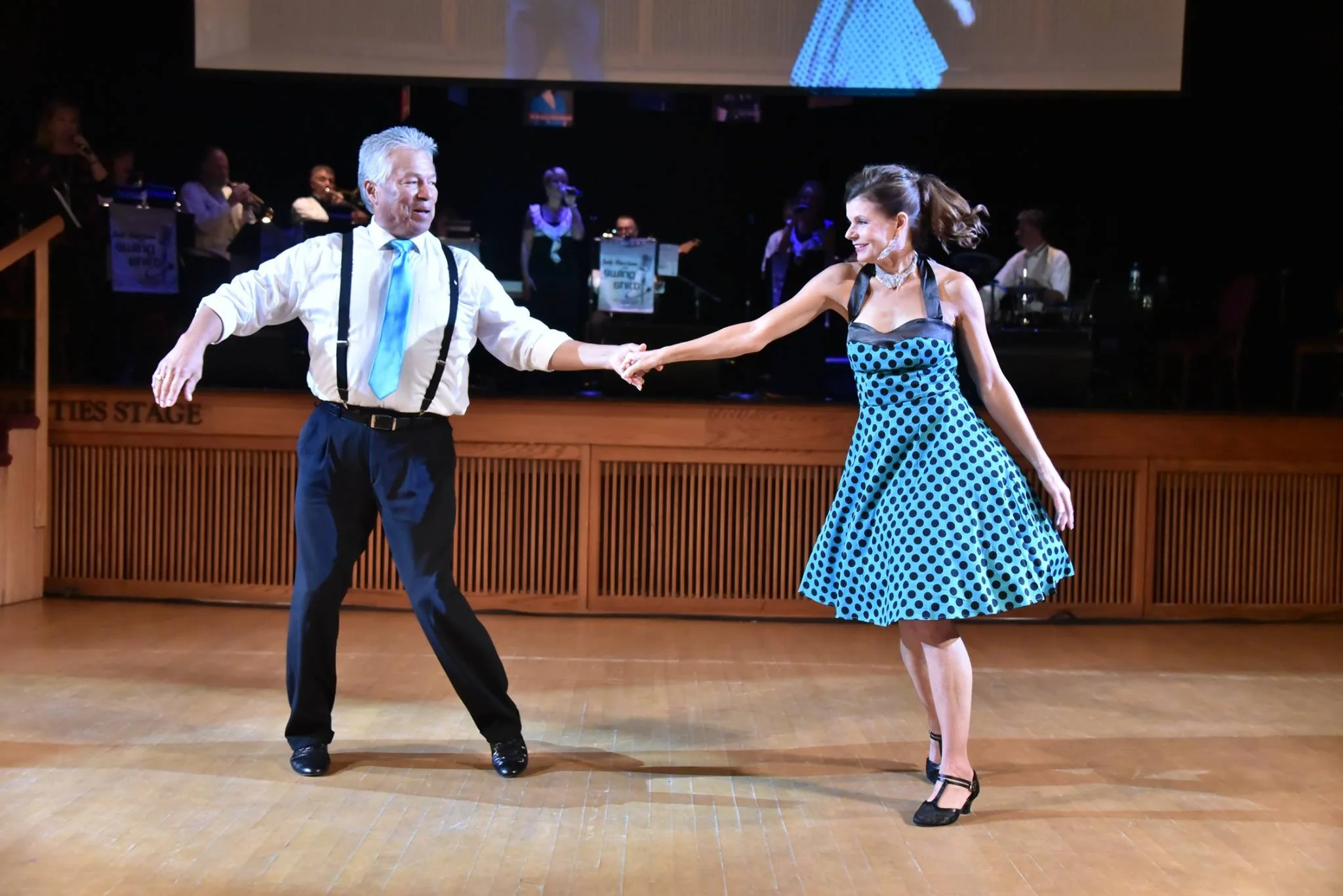    SwingShift and the Stars    Photography by John L. Russell, Great Lakes Images — with  Mel Kiogima ,  Marilyn Taylor ,  22 2 NONE  and  EXIT Realty Paramount  at  City Opera House . 