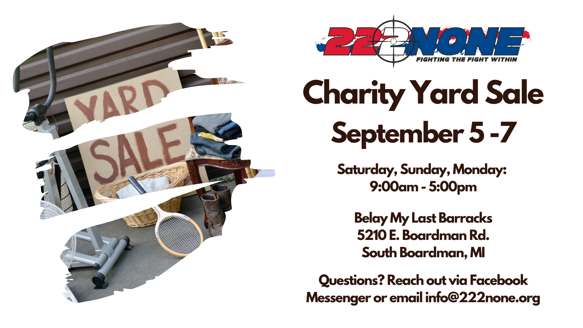 Charity Yard Sale