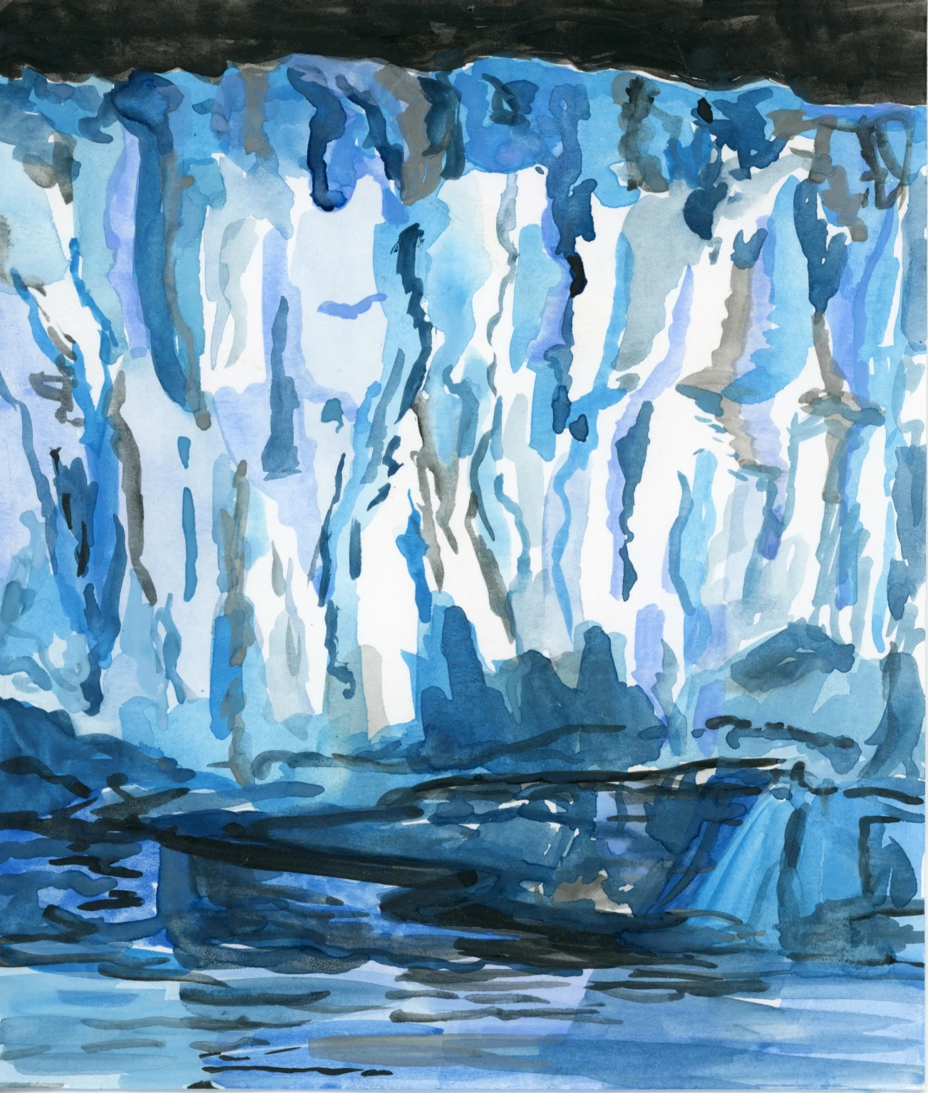John Hopkins Glacier, A snapshot 
