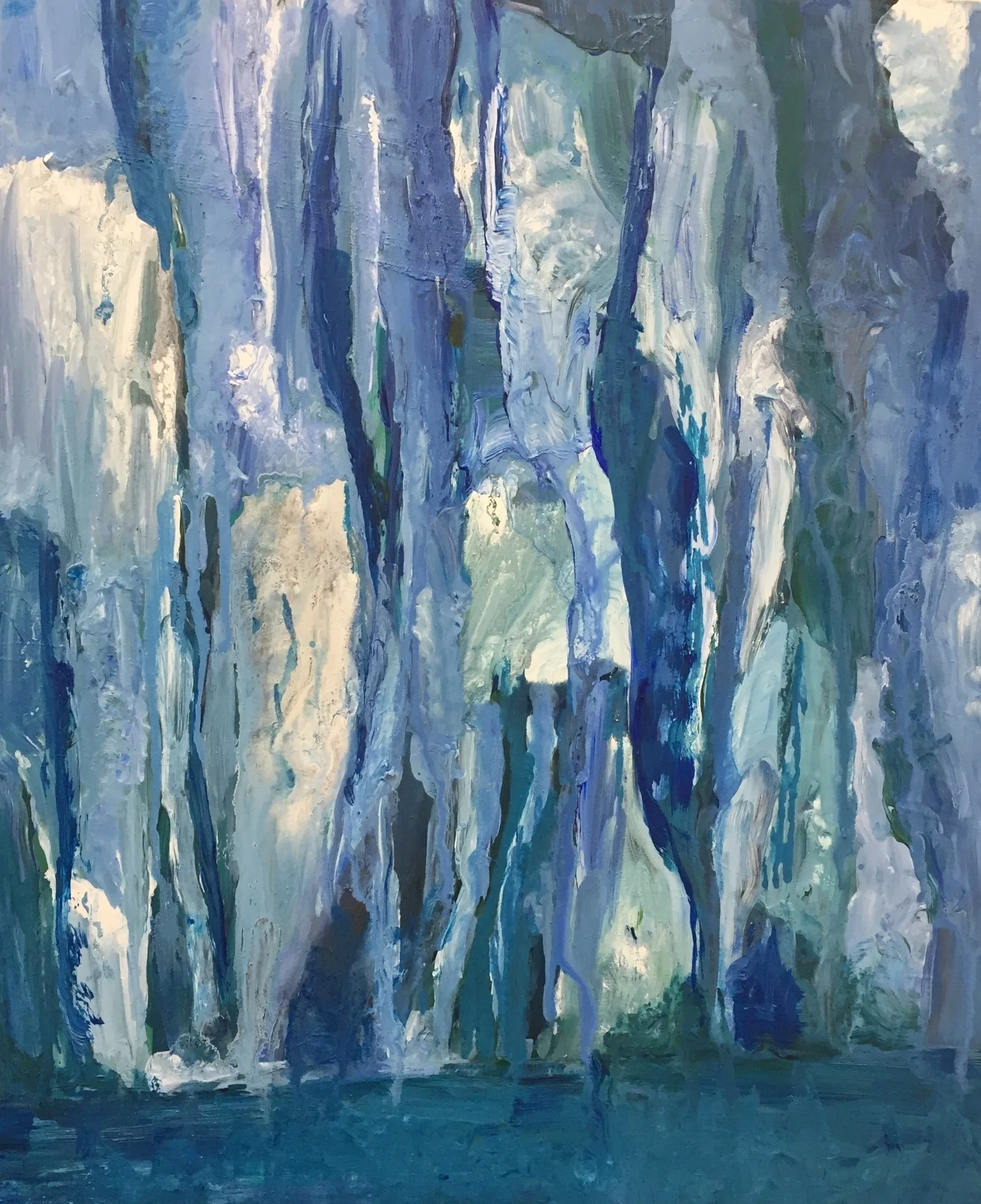 Margerie Glacier Abstraction 