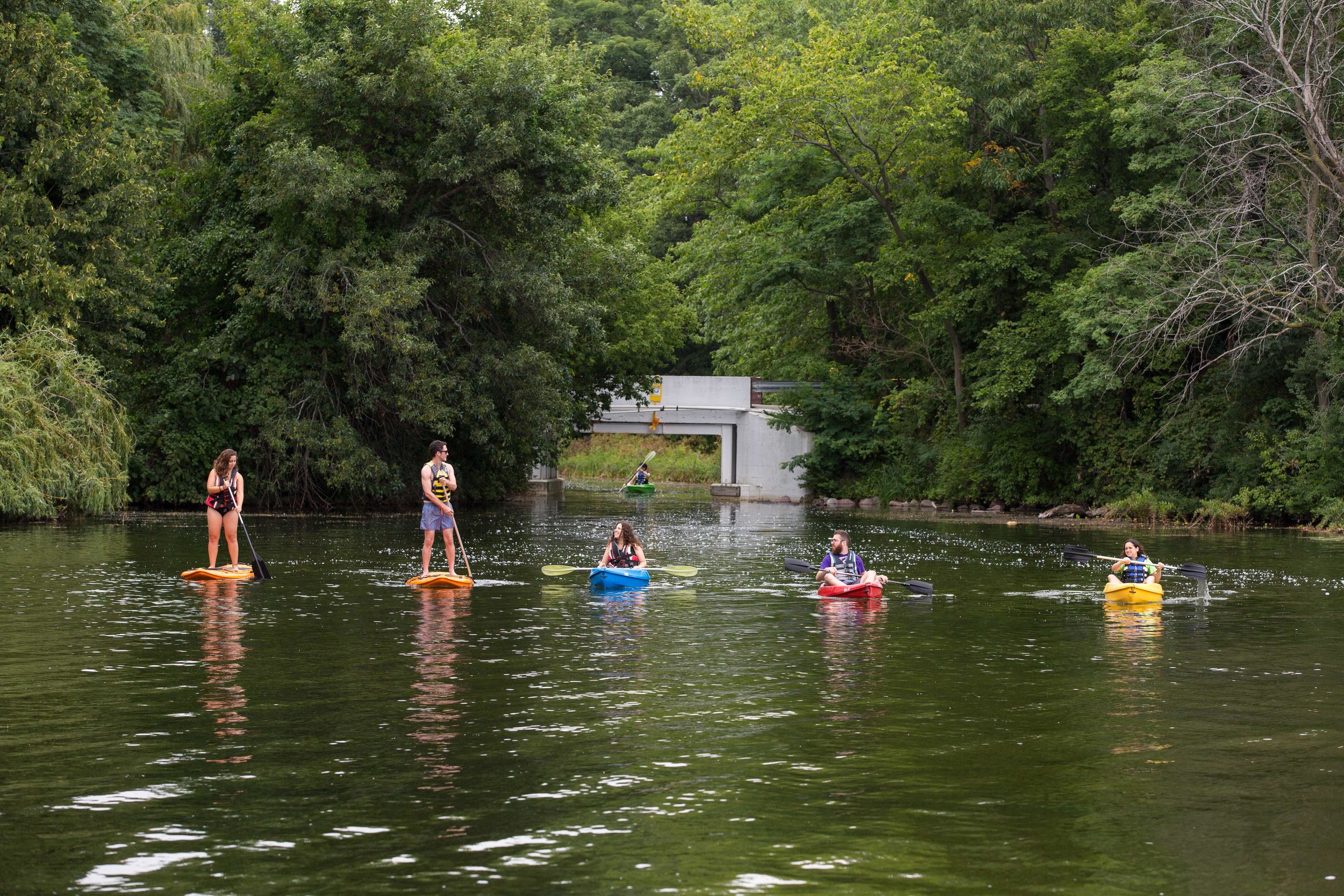 Chicago Event Photography - attendee activity during company retreat