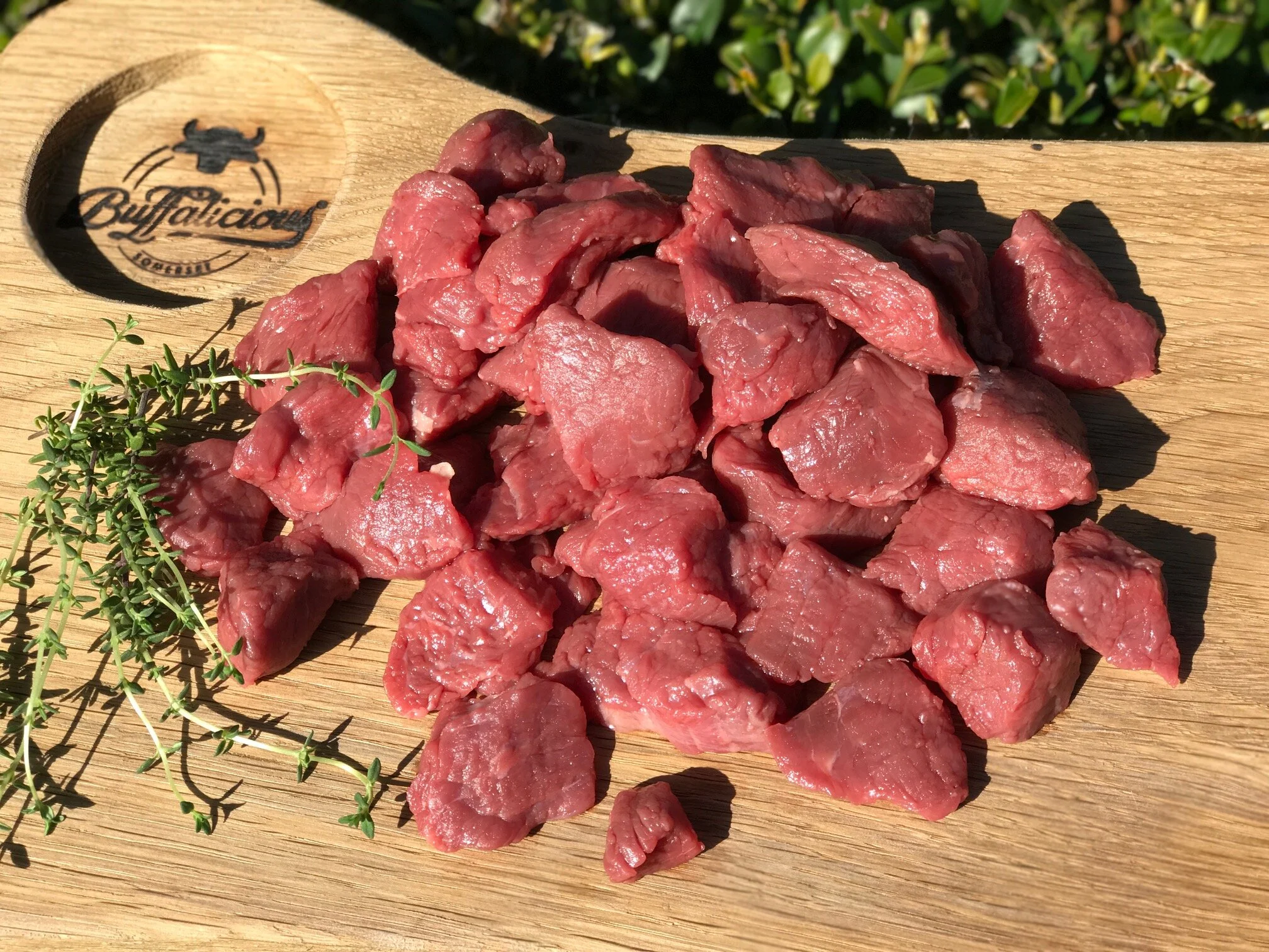 GRASS-FED WATER BUFFALO BRAISING STEAK 500G