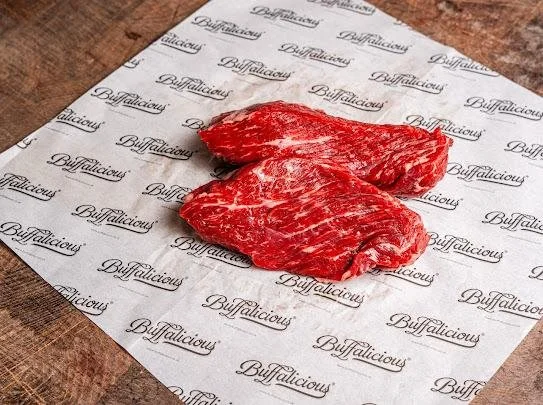 GRASS-FED WATER BUFFALO BAVETTE STEAK