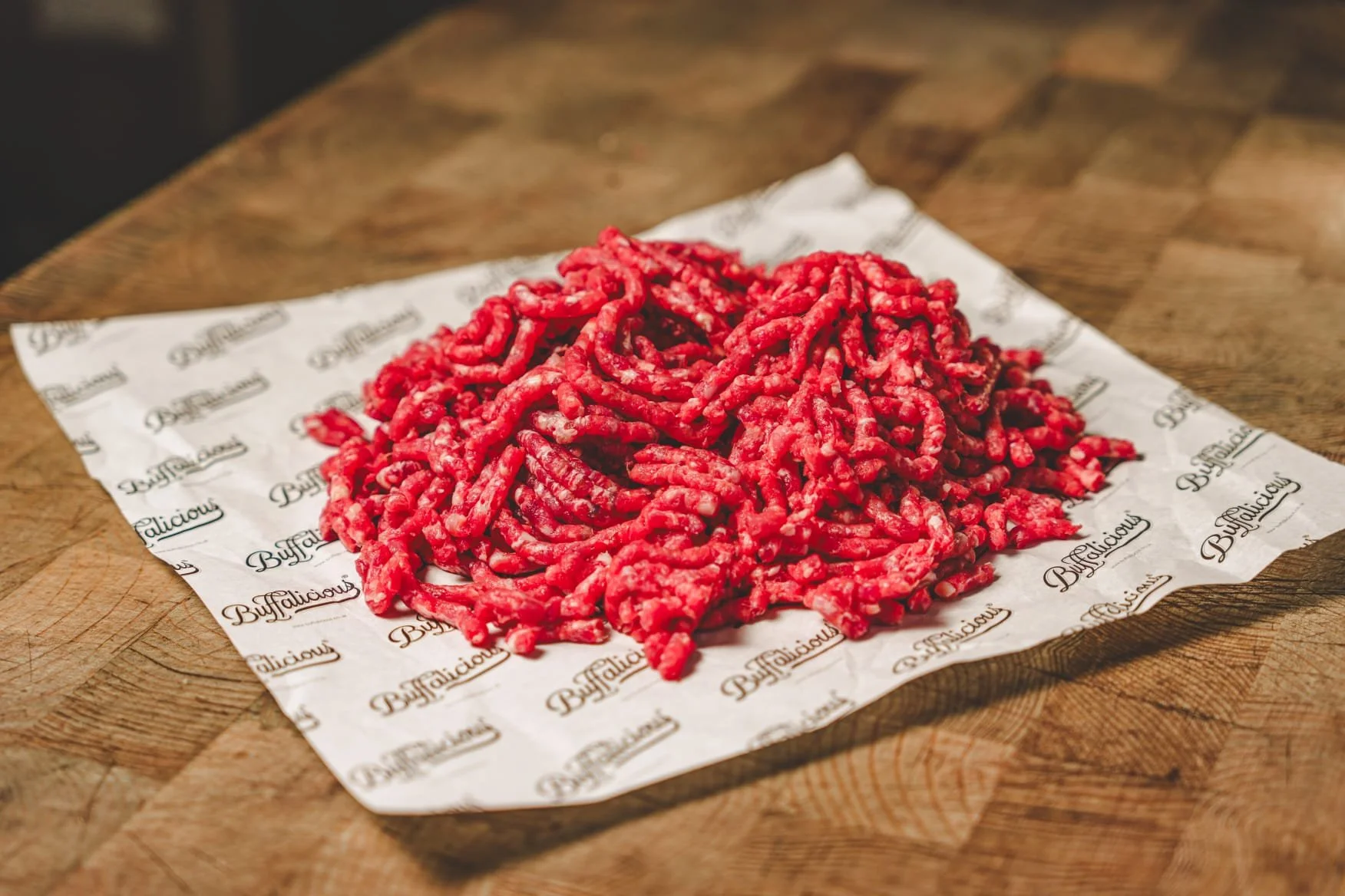 GRASS-FED WATER BUFFALO MINCED STEAK  500G