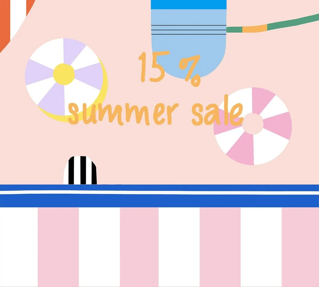 SUMMER SALE, damit der Sommer noch ein bisschen bleibt ☀️😃!!!

F&uuml;r mich geht&rsquo;s in die Sommerpause und damit Richtung S&uuml;den. Sonnenmilch auf der Haut. Meeresduft in der Luft, viel Gelato und das &bdquo;Dolce Vita&ldquo; genie&szlig;en