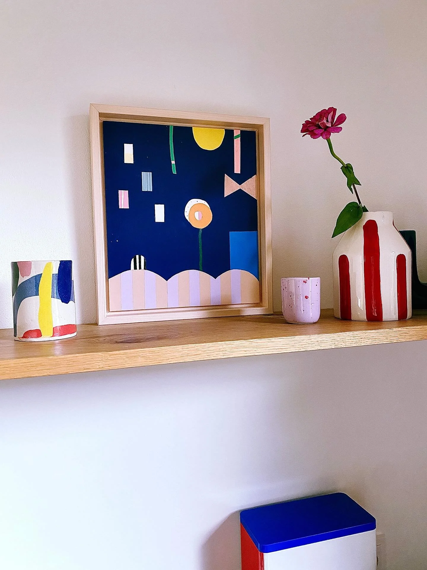 Mini Painting Nr.3 - Wenn Tr&auml;ume fliegen lernen 😊✌🏻!!!
&bull;
&bull;

#ineskeck  #goodvibe #abstractarts #goodvibes☺️ ##illustrations #colourfuldecor #colourfuldesign #colourfuldesigns #coloufulhome #guteenergie #minipaintings #myinteriorstyle