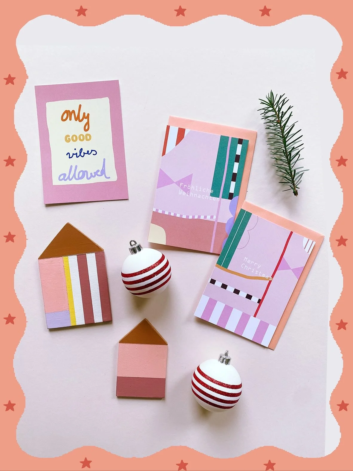 Ganz langsam ziehen im Studio die ersten Christmas Vibes rein 😉!

Das ist mal ne Montagsmood w&uuml;rde ich sagen 😉✌🏻!
 

&bull;
&bull;

#ineskeck #fridaymood #christmasvibes #christmasiscoming🎄❤️ #christmasgiftideas #colourfuldecor #colourfuldes