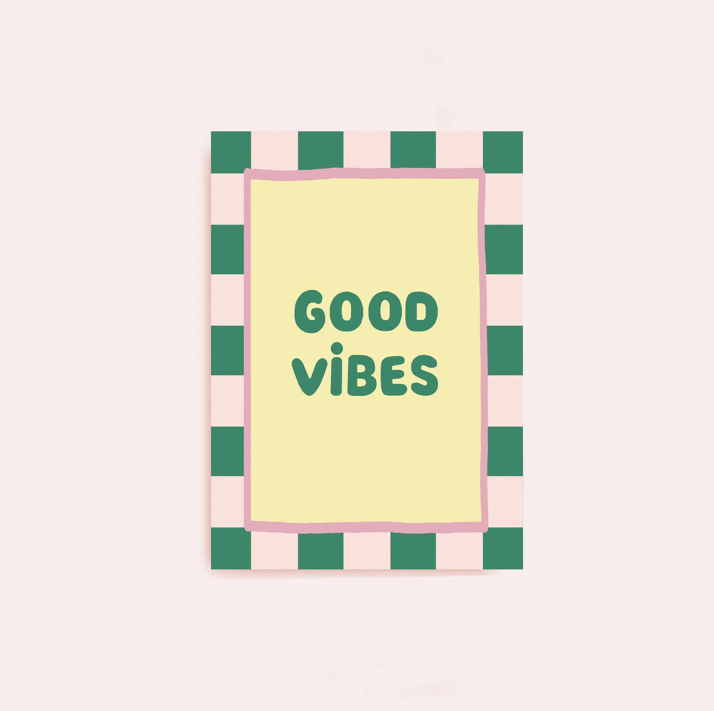 Good Vibes_DIN A6_rosa Hintergrund_Ines Keck.jpg
