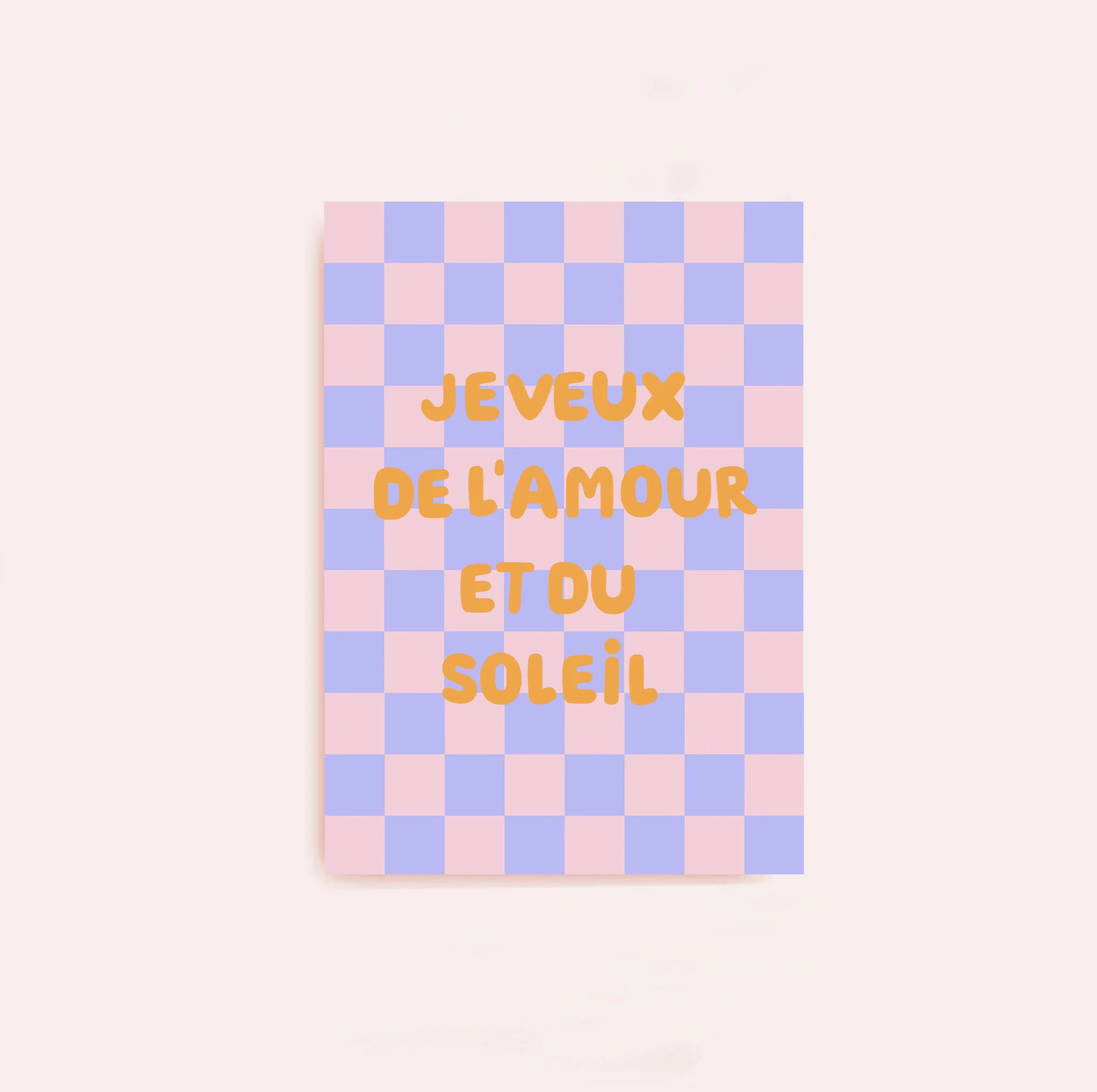 Je veux l`amour et du soleil_DIN A6_rosa Hintergrund.jpg