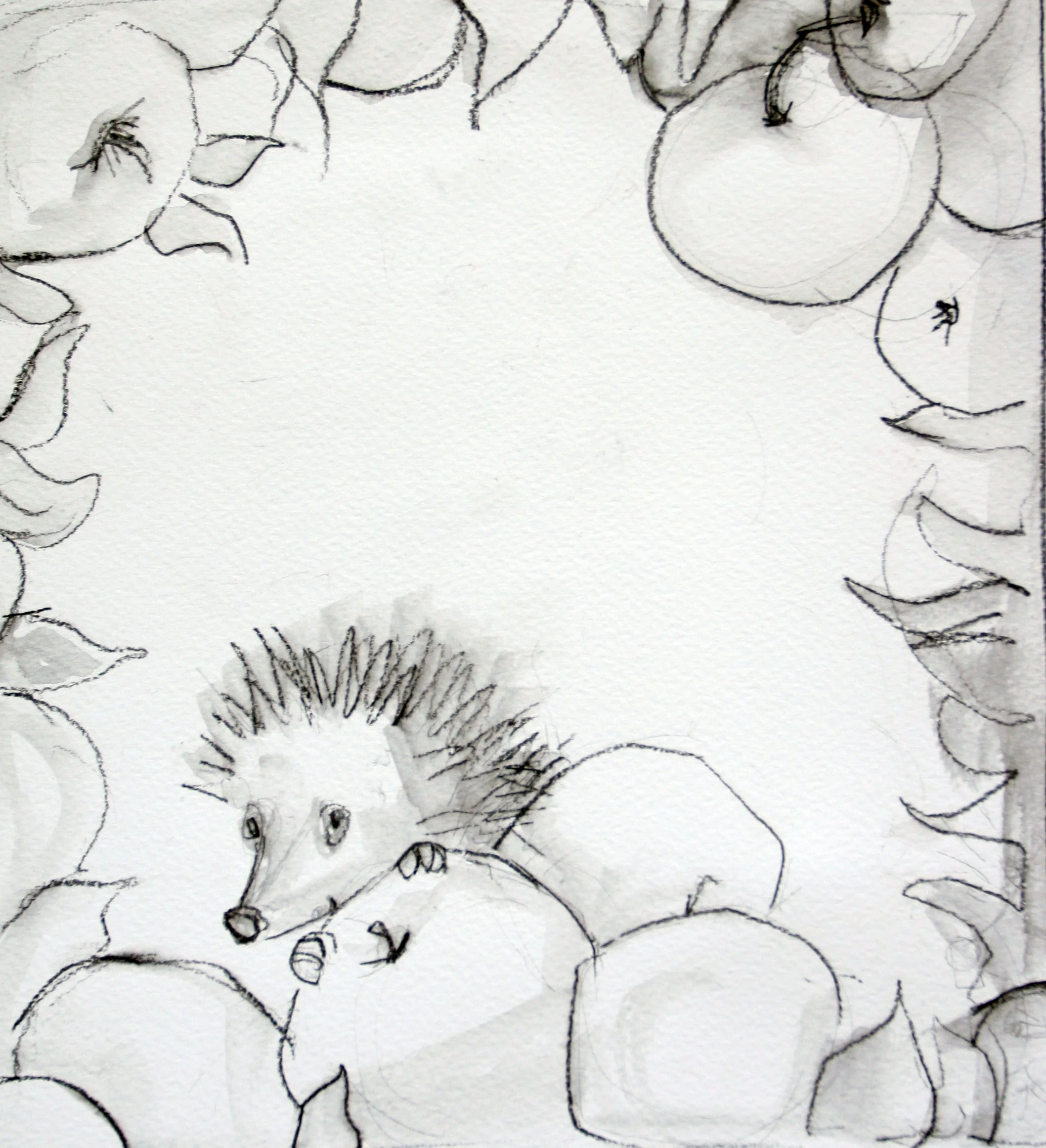 An early Isaac front cover sketch