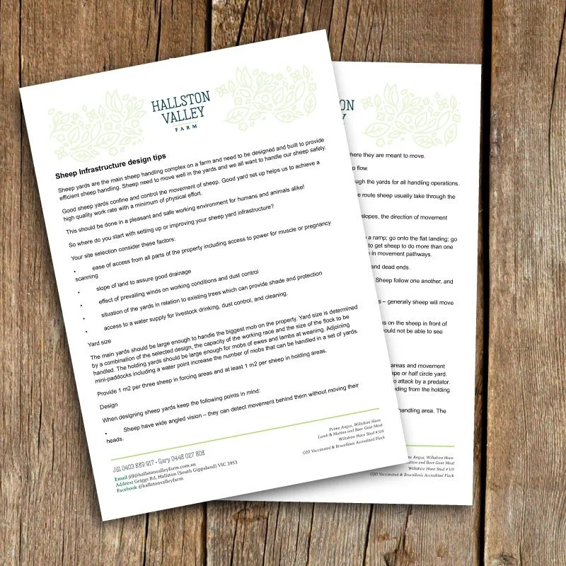 DOWNLOAD: Sheep Infrastructure Design Tips