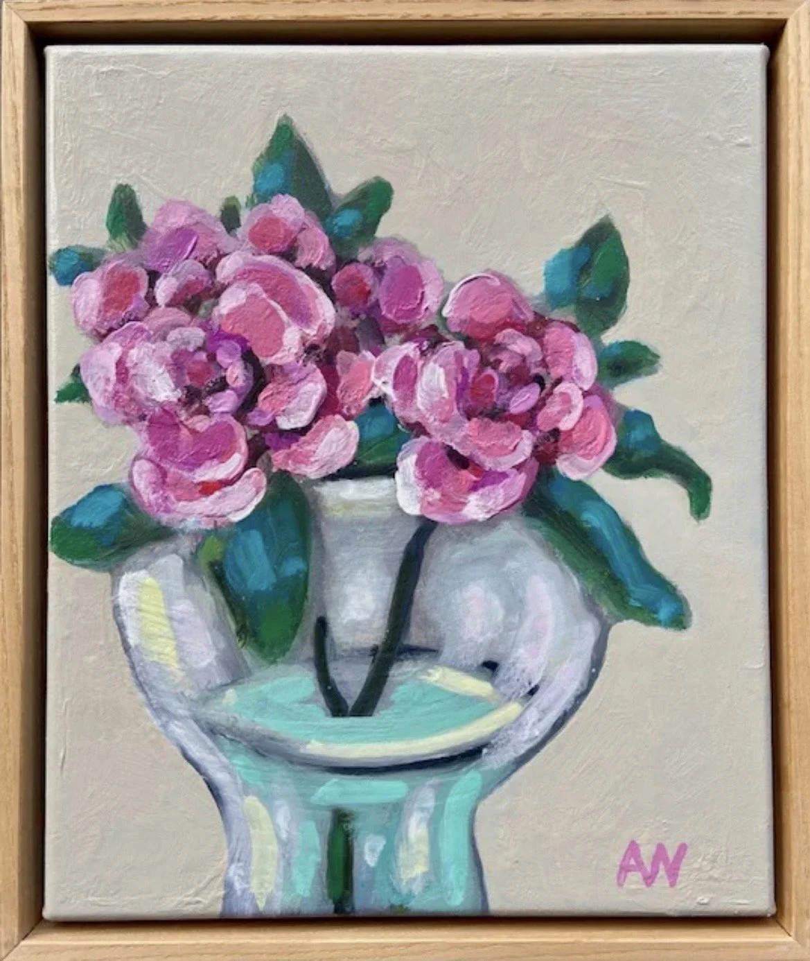 Tea Rose Series - Glass Half Full