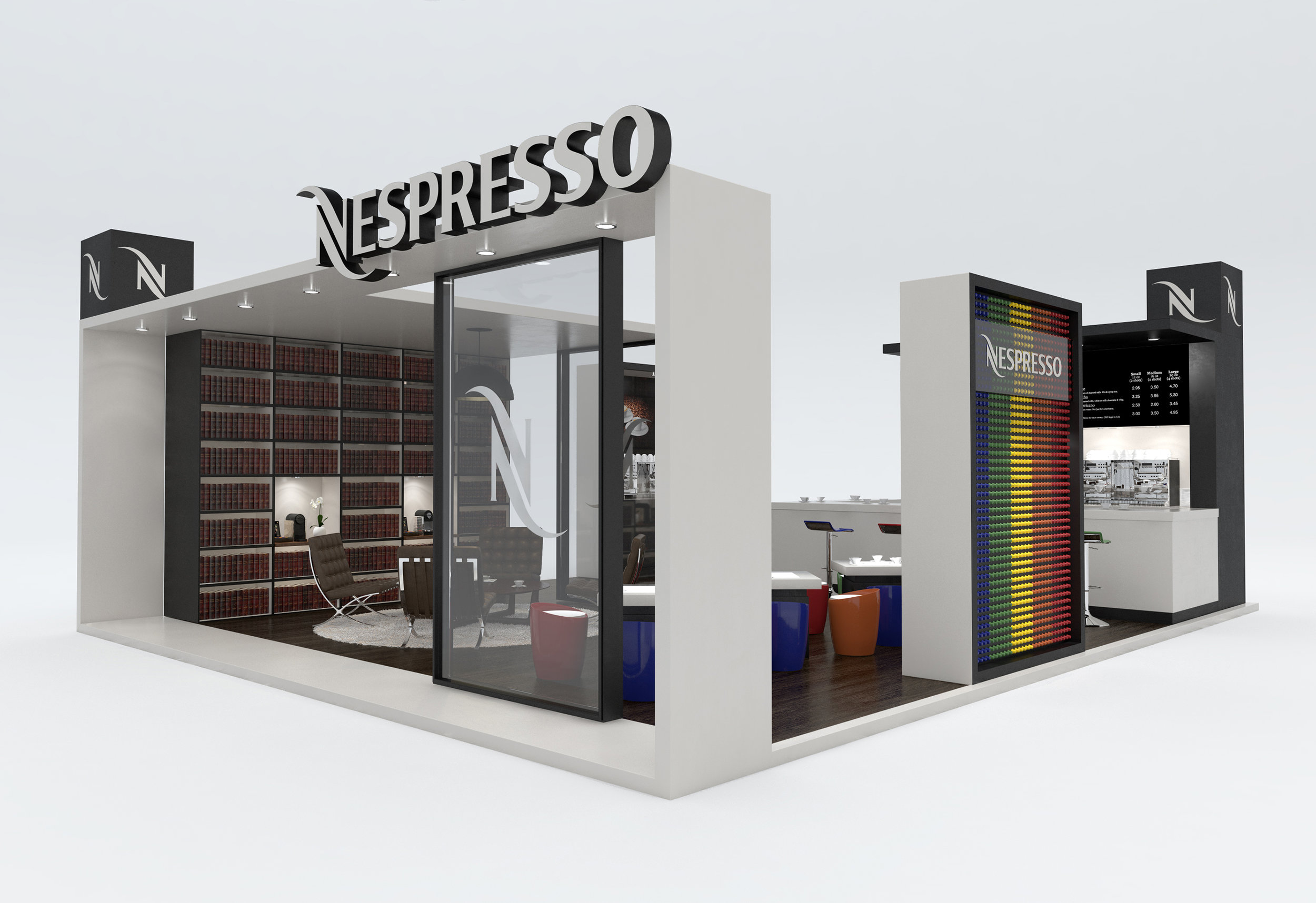 Aeroccino Nespresso to rent for events, fairs, exhibitions and stands.