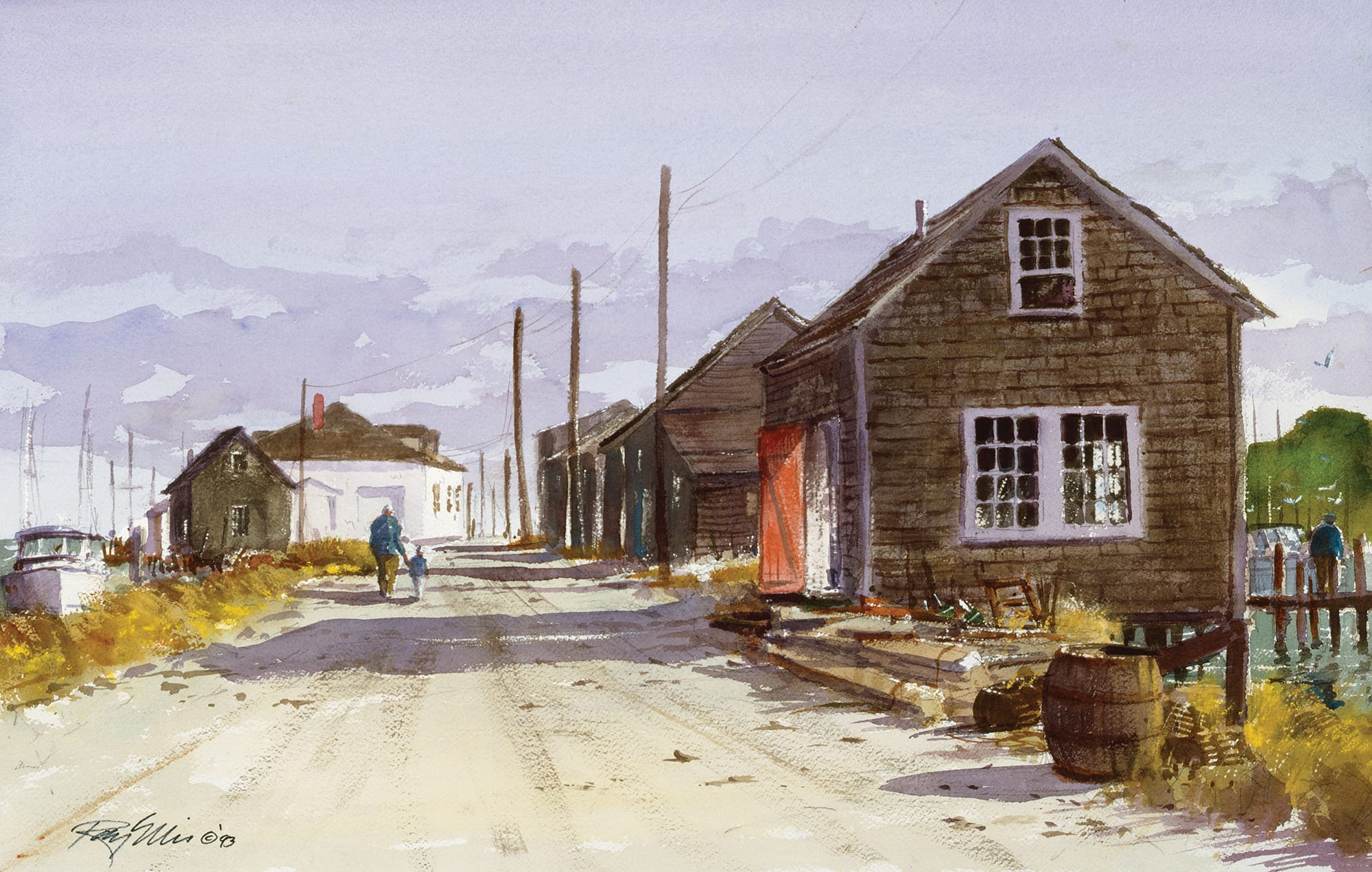 north water gallery_ray ellis_morning at menemsha.jpg