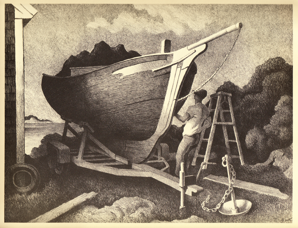 Thomas Hart Benton_Granary Gallery_artifactsmv_marthasvineyard_preparing.JPG